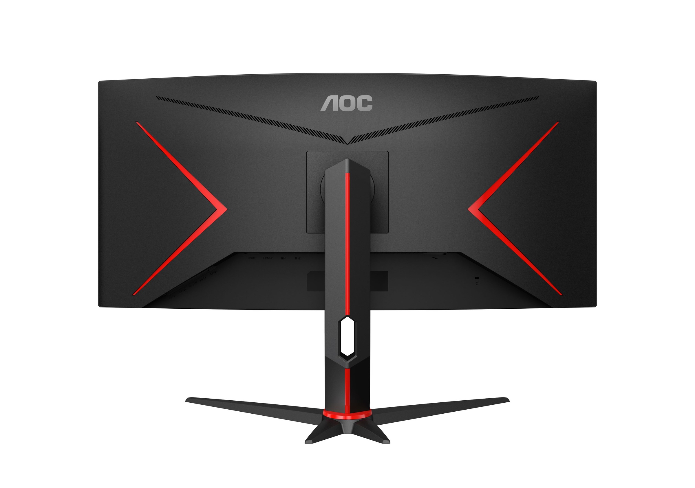 AOC Curved-Gaming-LED-Monitor »CU34G2XP/BK«, 86,4 cm/34 Zoll, 3440 x 1440 px, UWQHD, 1 ms Reaktionszeit, 180 Hz, Höhe, Drehung, Neigung