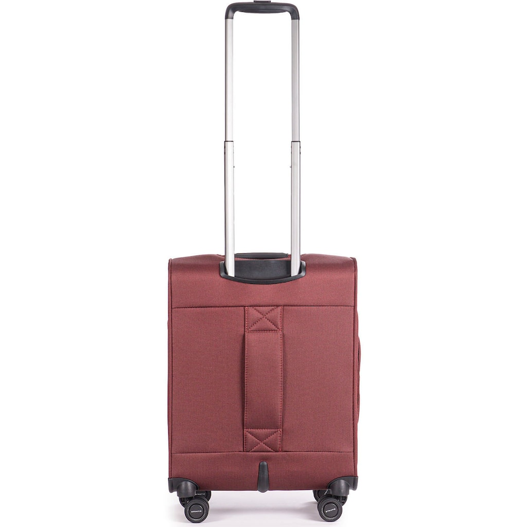 Stratic Weichgepäck-Trolley »Bendigo Light + S, redwine«, 4 Rollen