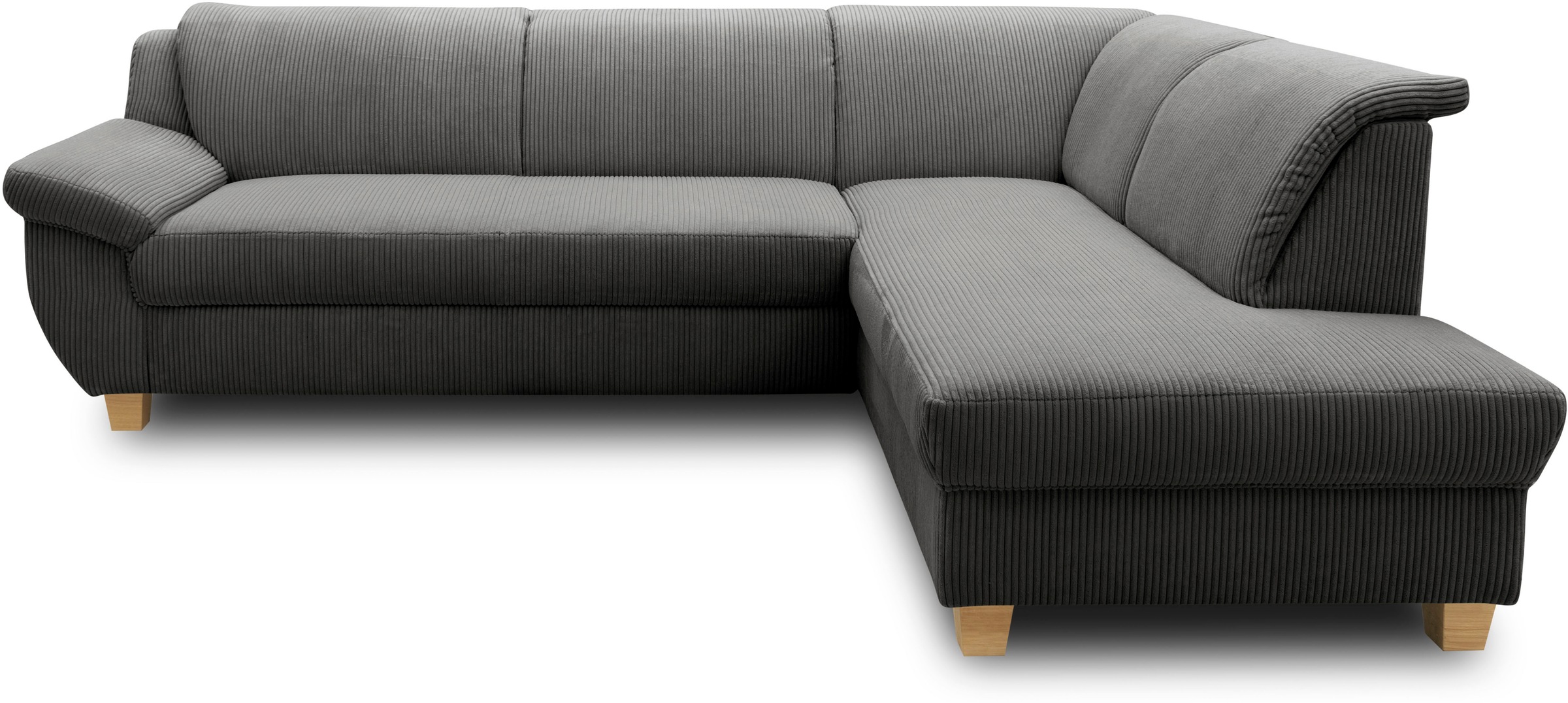 Home affaire Ecksofa »Yesterday L-Form«, wahlweise mit Bettfunktion, auch in Cord