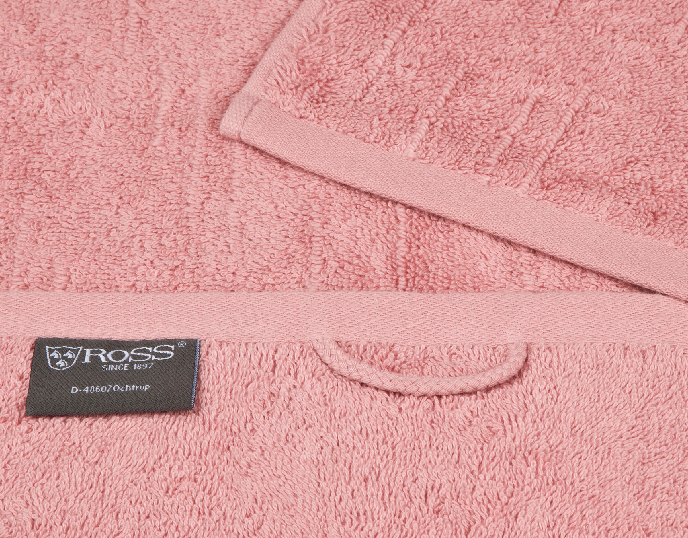 ROSS Handtuch »Premium«, (2 St.), 100% Baumwolle