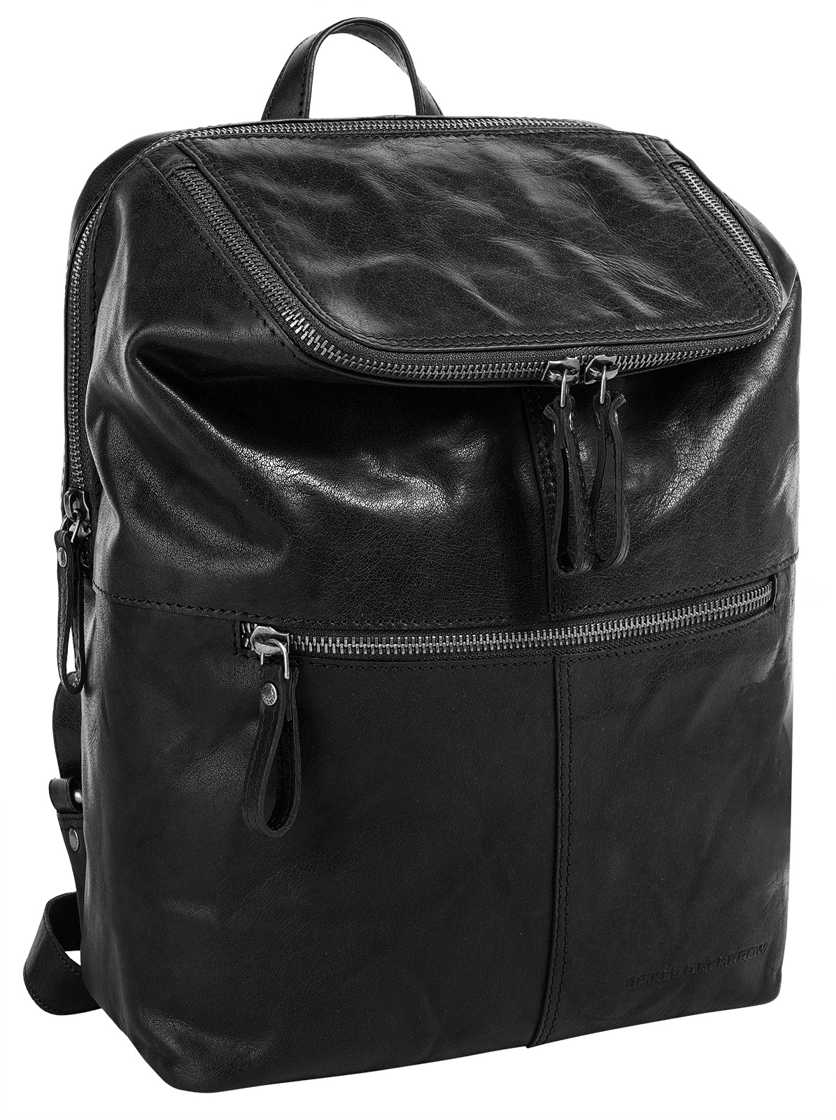 Spikes & Sparrow Cityrucksack, echt Leder
