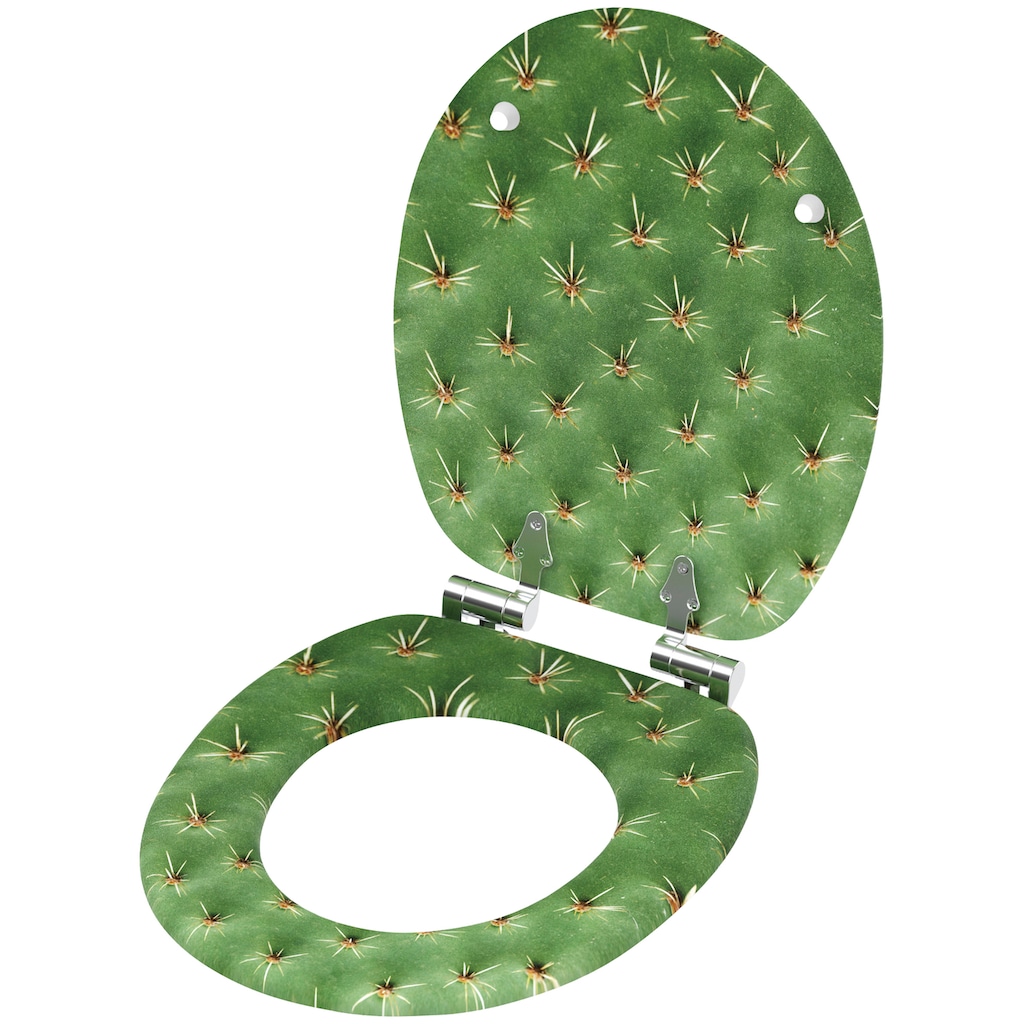 Sanilo WC-Sitz »Kaktus«, mit Absenkautomatik, BxL: 37,7 x 42,0 - 47,0 cm