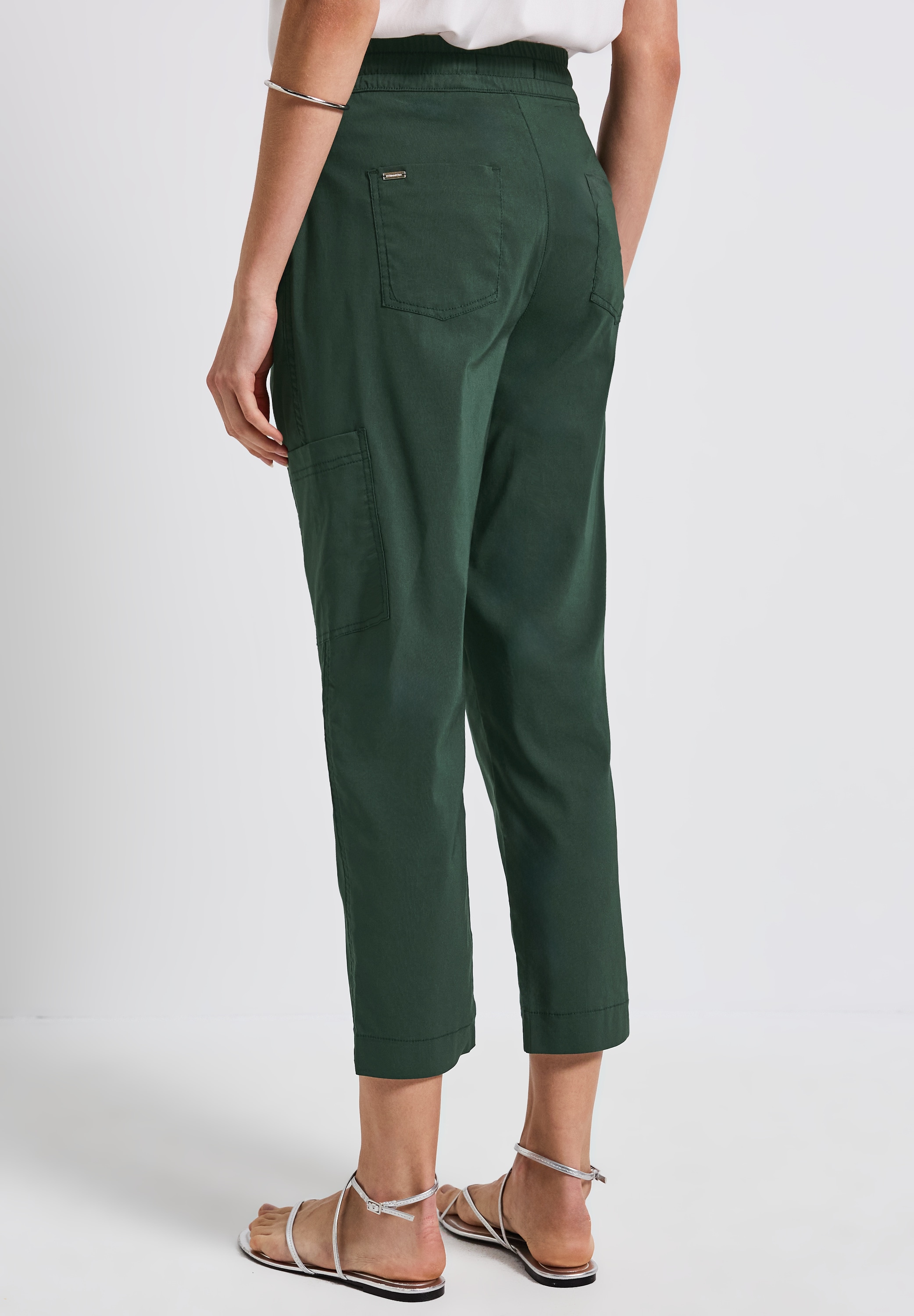 STREET ONE Stoffhose »Style Bonny«, mit elastischem Bund mit Tunnelzug