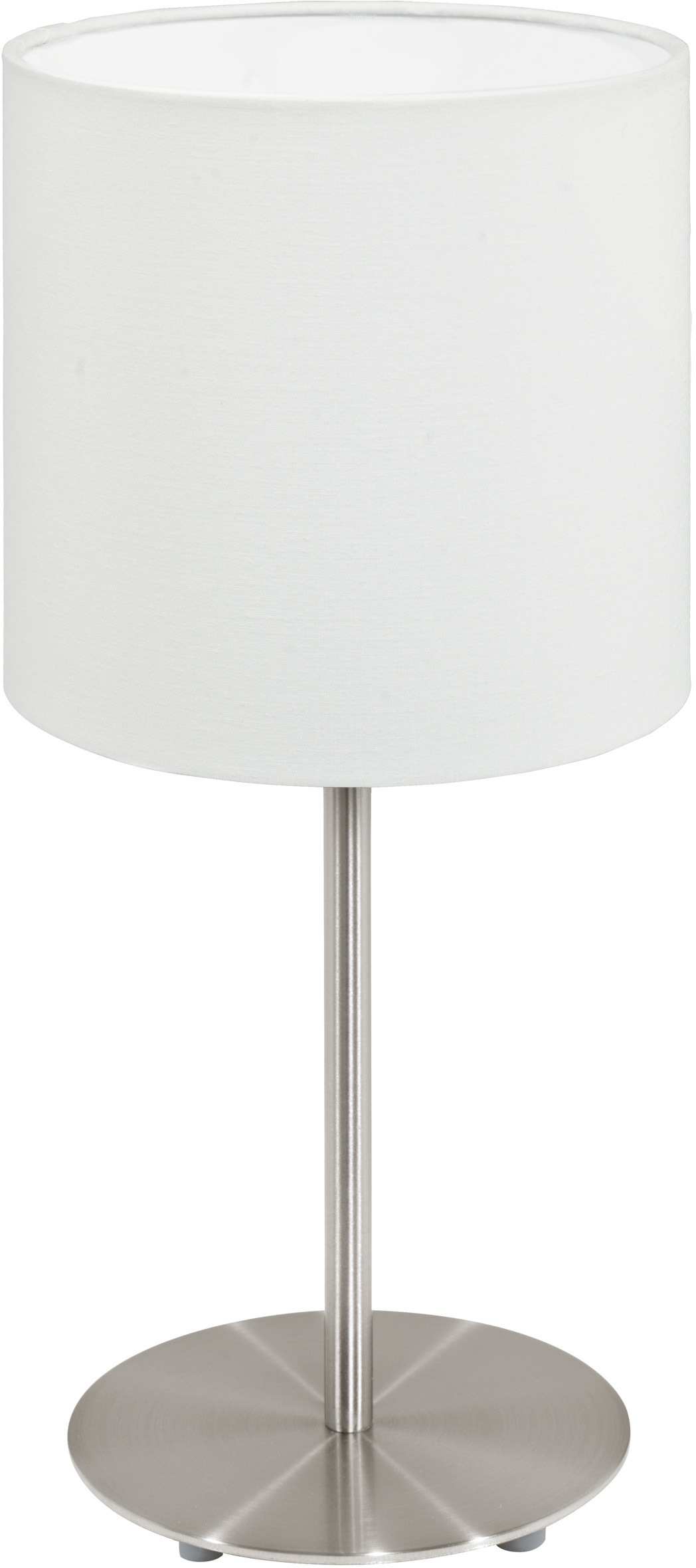 EGLO Tischleuchte »PASTERI« E14 Tischleuchte, H27,5 x Ø14, nickel-matt, 1X40W exkl.