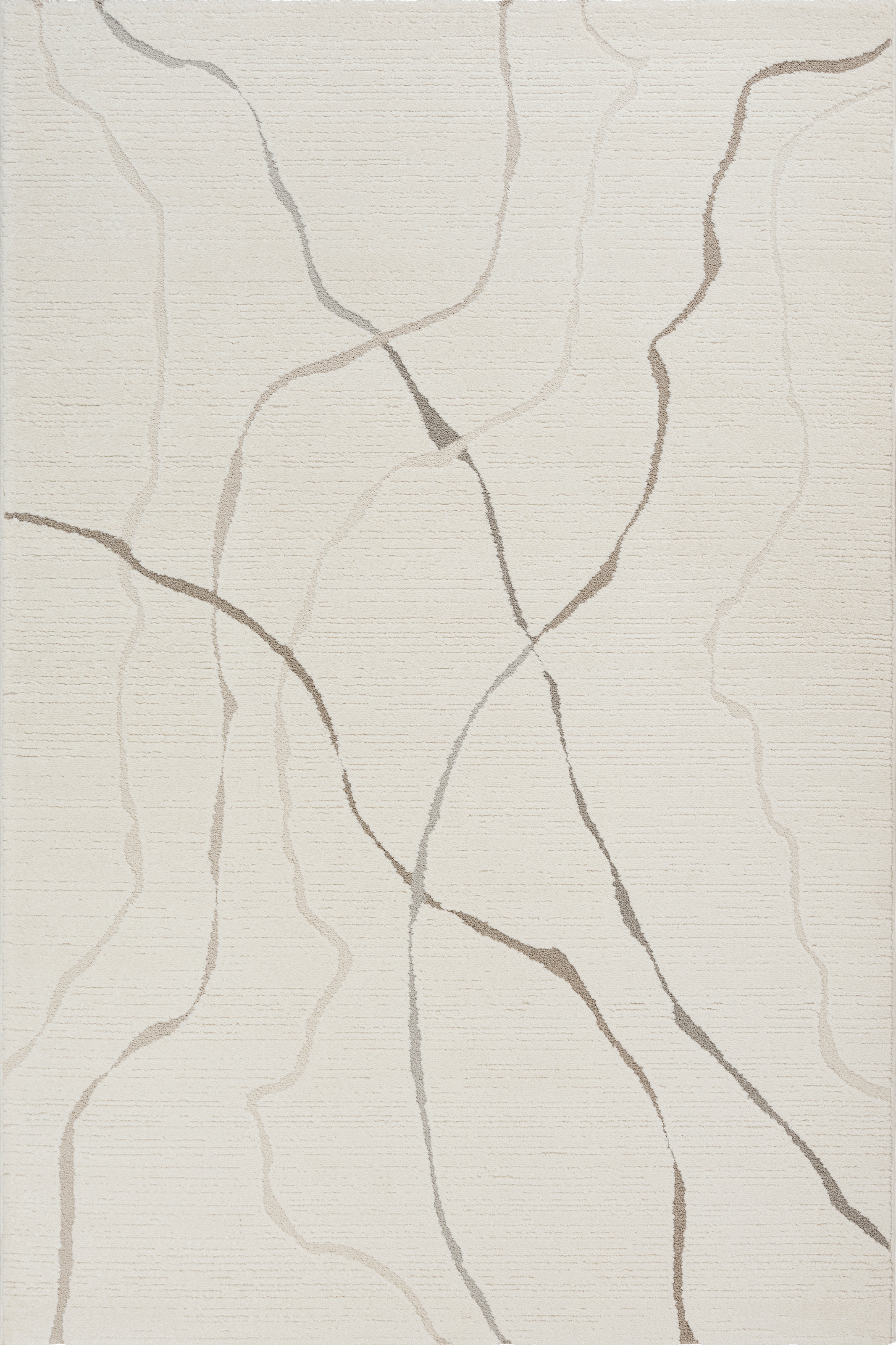 merinos Teppich »Elio 5« rechteckig 16 mm Höhe moderner Kurzflor Teppich mit Hoch-Tief-Effekt, 3D Effekt