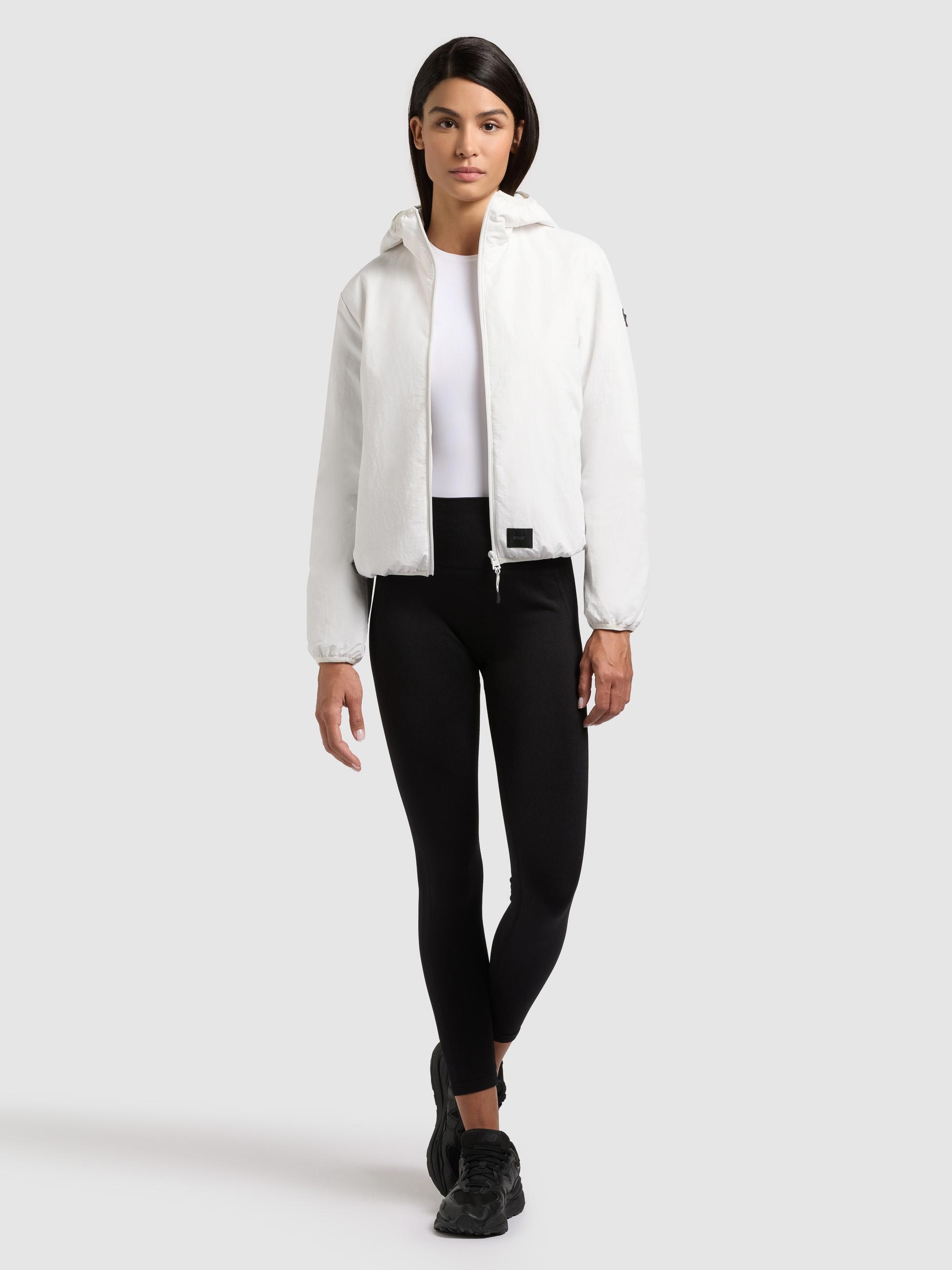 khujo Outdoorjacke »Outdoorjacke Shelly2« mit Kapuze packbare Damen Übergangsjacke mit Tasche