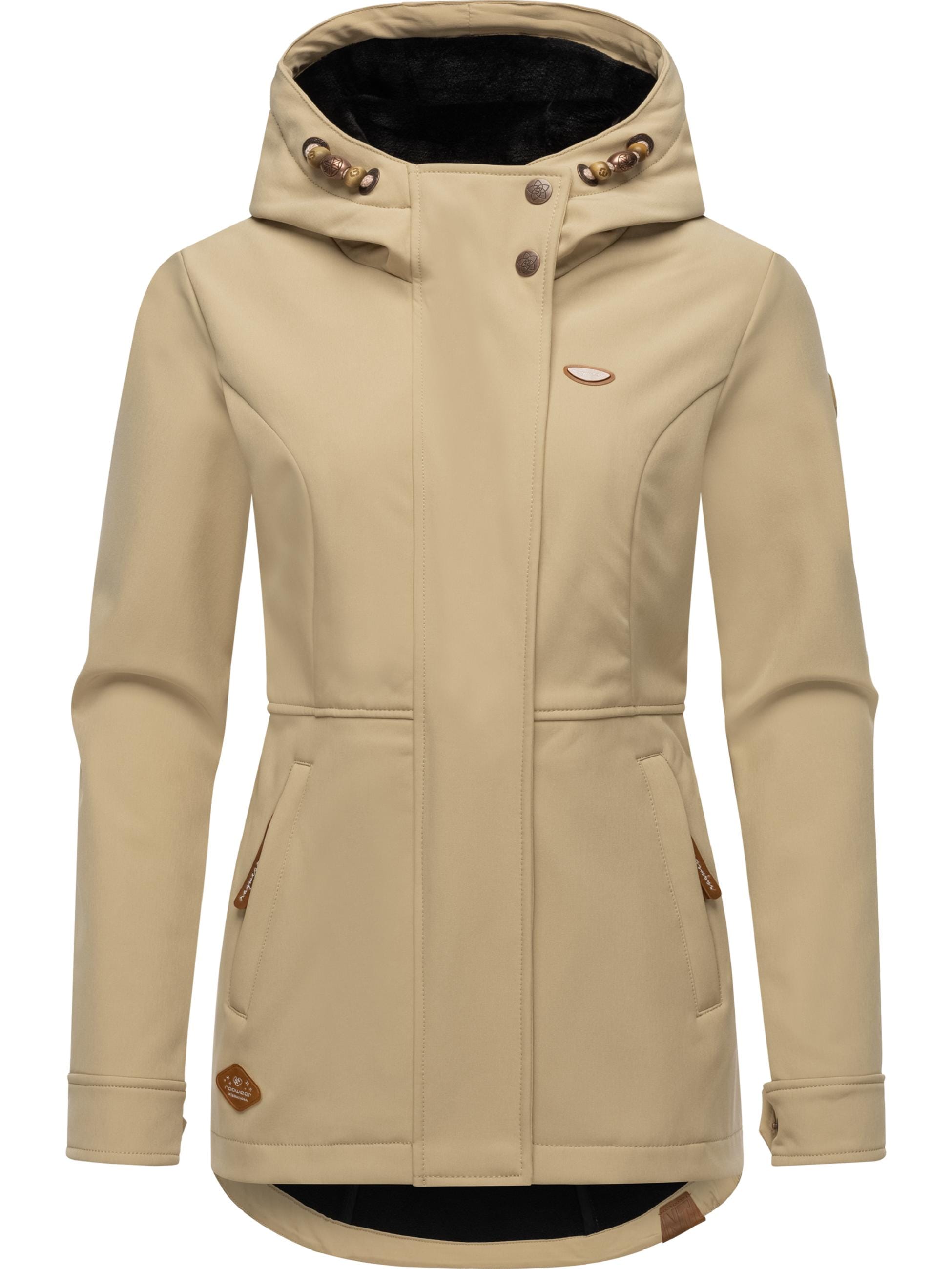 Softshelljacke »Softshelljacke Yba«, mit Kapuze, sportliche Damen Outdoorjacke mit Kapuze