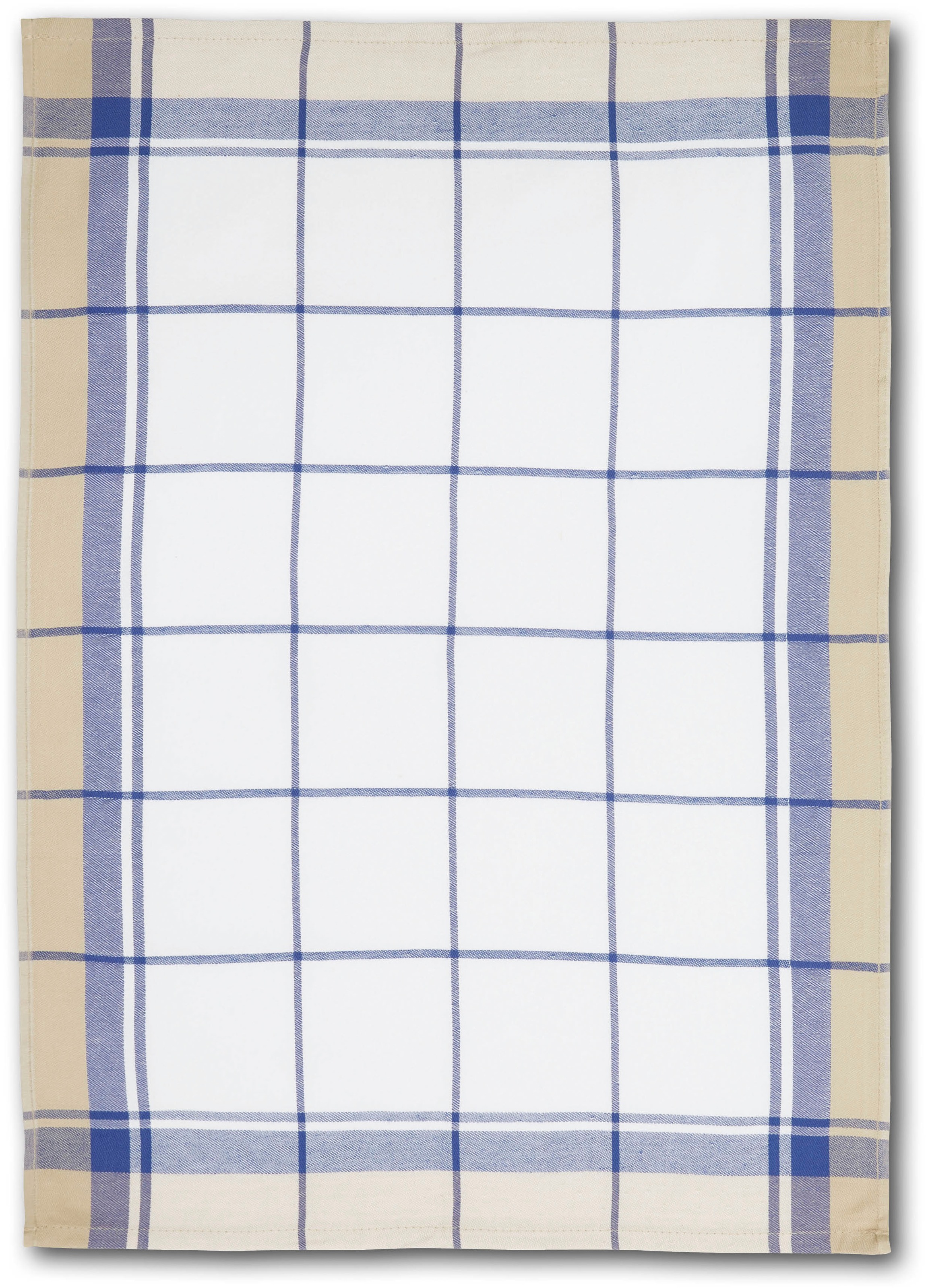Dyckhoff Geschirrtuch »KARO, Maße je Tuch ca. 50x70 cm, aus 100% Baumwolle«, (Set, 3 tlg.), mit drei verschiedenen Motiven