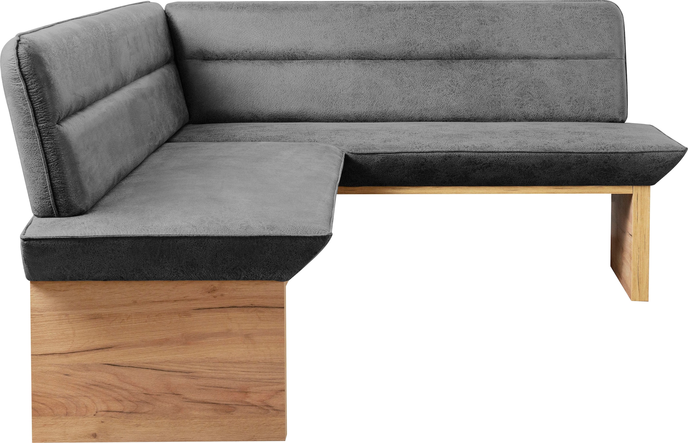 OTTO home Eckbankgruppe »Beluna + Cross Essecke Sitzgruppe Eckbank Küchenbank BESTSELLER« Set, Eckbank, 2 Stühle und Tisch, 4 tlg. Sitzgruppe Esszimmer Stühle Tisch und Bank bequem gepolstert