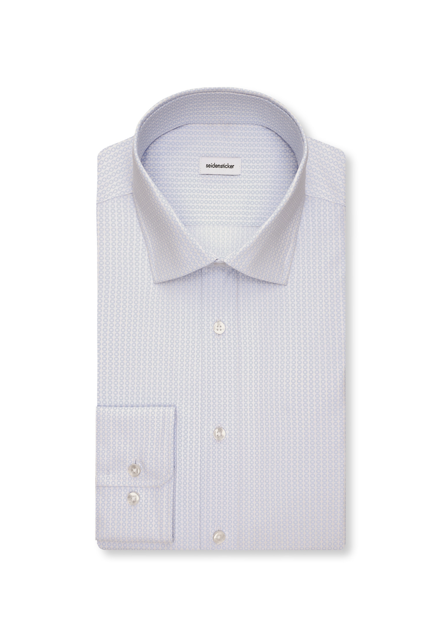 seidensticker Businesshemd »Slim« Slim 1/1 Kentkragen Druck