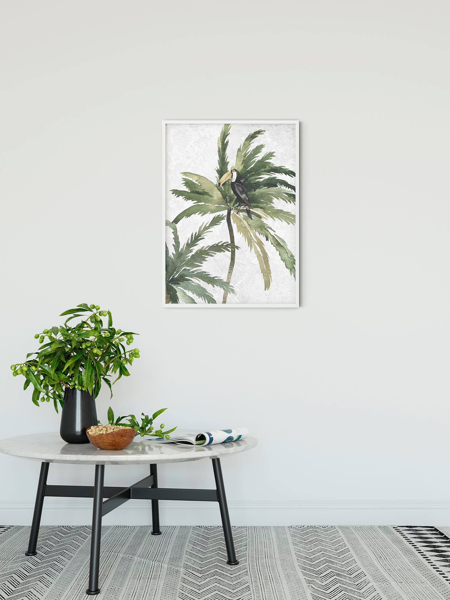 Komar Bild »Tropical Toucan« Natur 1 Stk. tlg. Wandbild zur Dekoration - ohne Rahmen