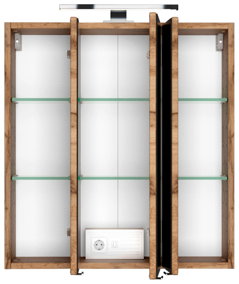 welltime Spiegelschrank »Catania«, Inklusive LED-Beleuchtung