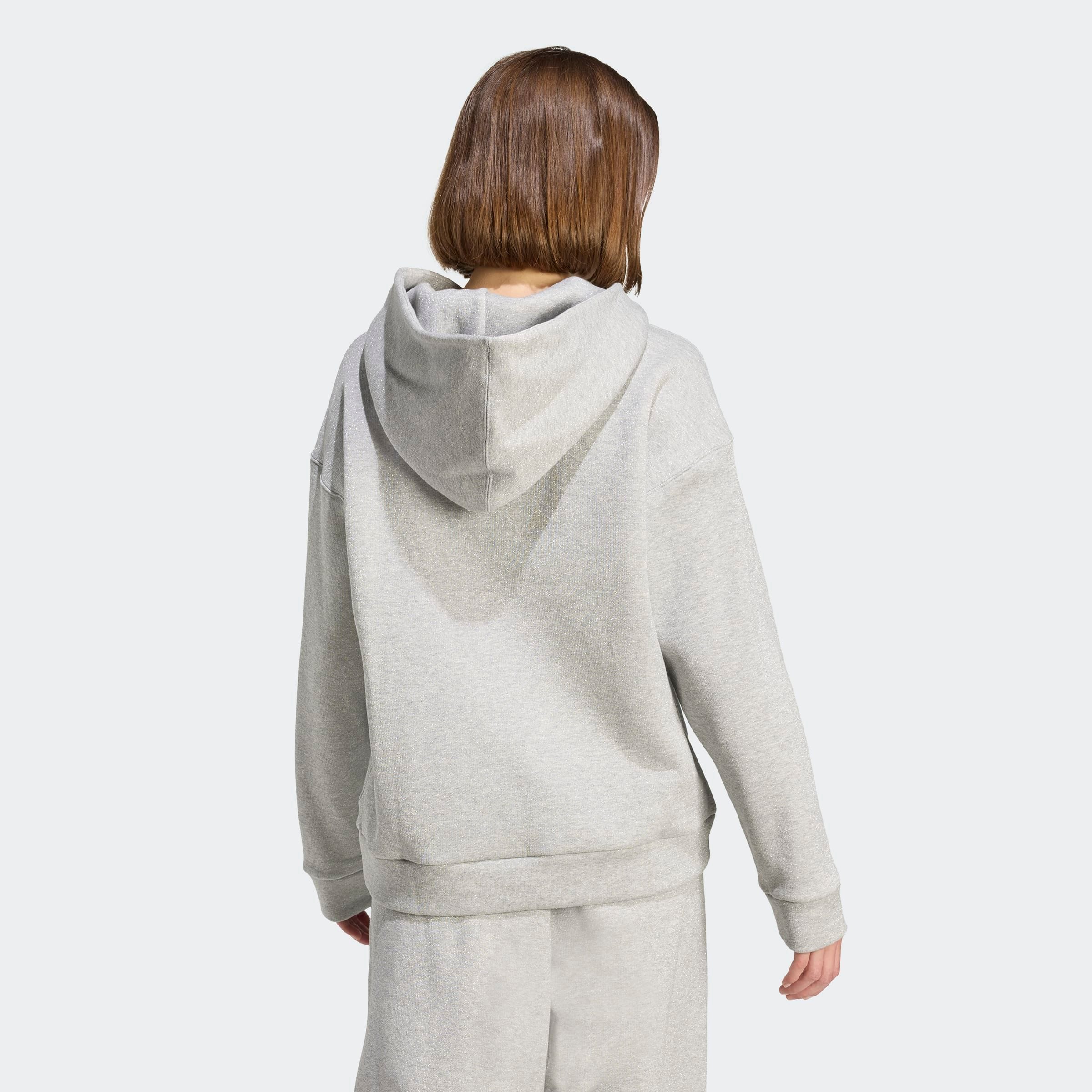 adidas Sportswear Kapuzensweatshirt »ALL SZN HOLIDAY GLITTER FLEECE LOOSE HOODIE«
