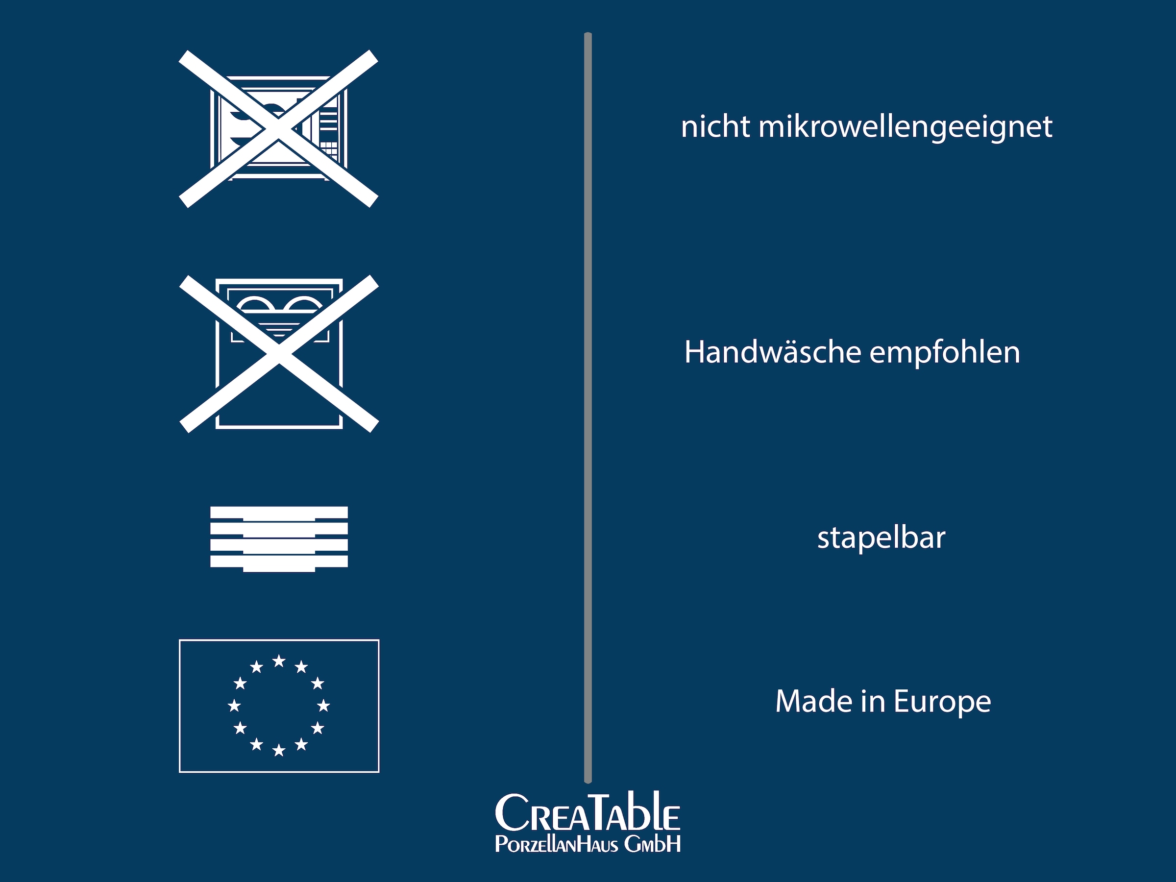 CreaTable Kombiservice »Maria Theresia, Kombi-Service 30-tlg« Traditionelle Porzellanform