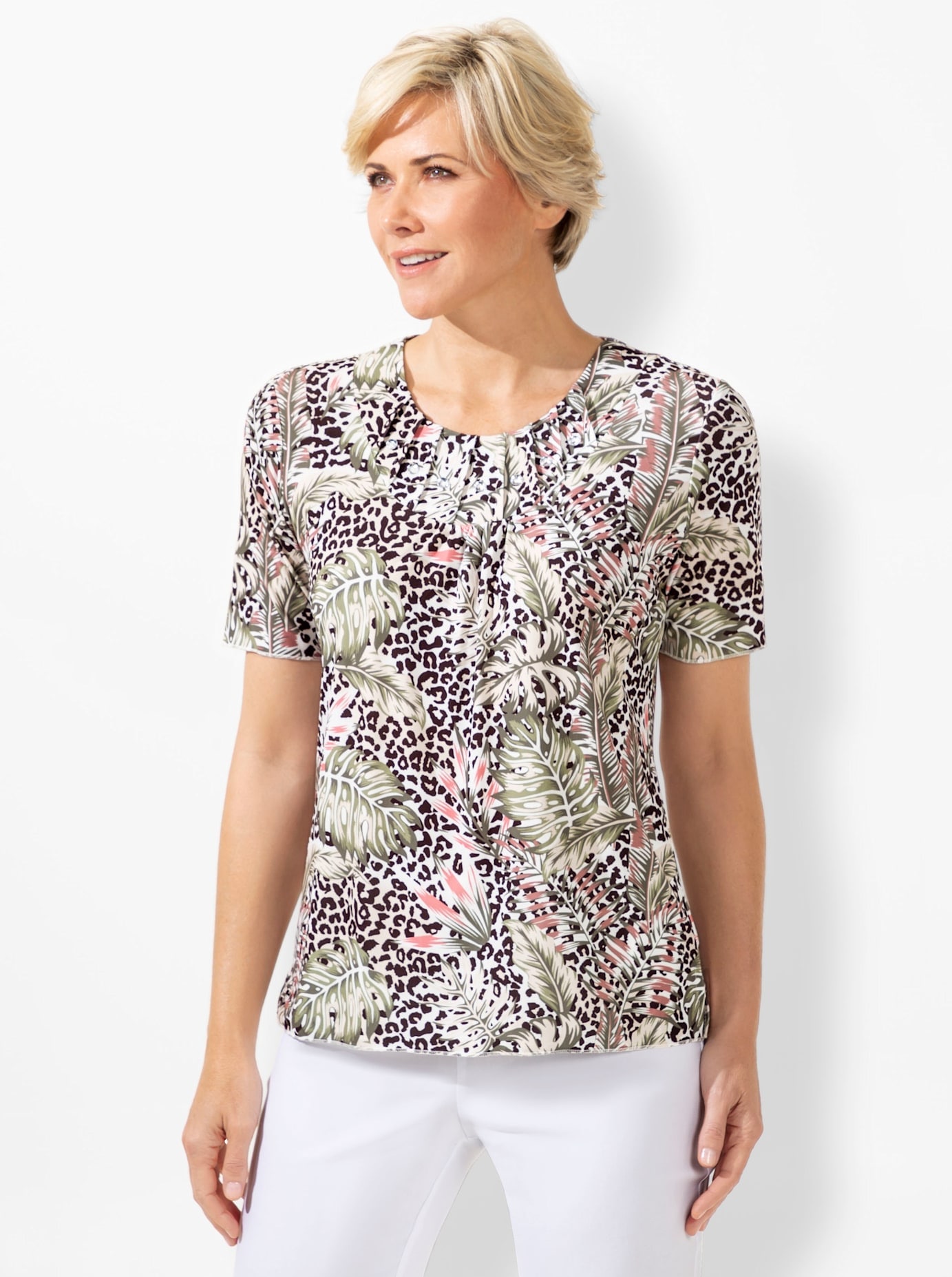 Lady Rundhalsshirt »Shirt« 1 Stk.