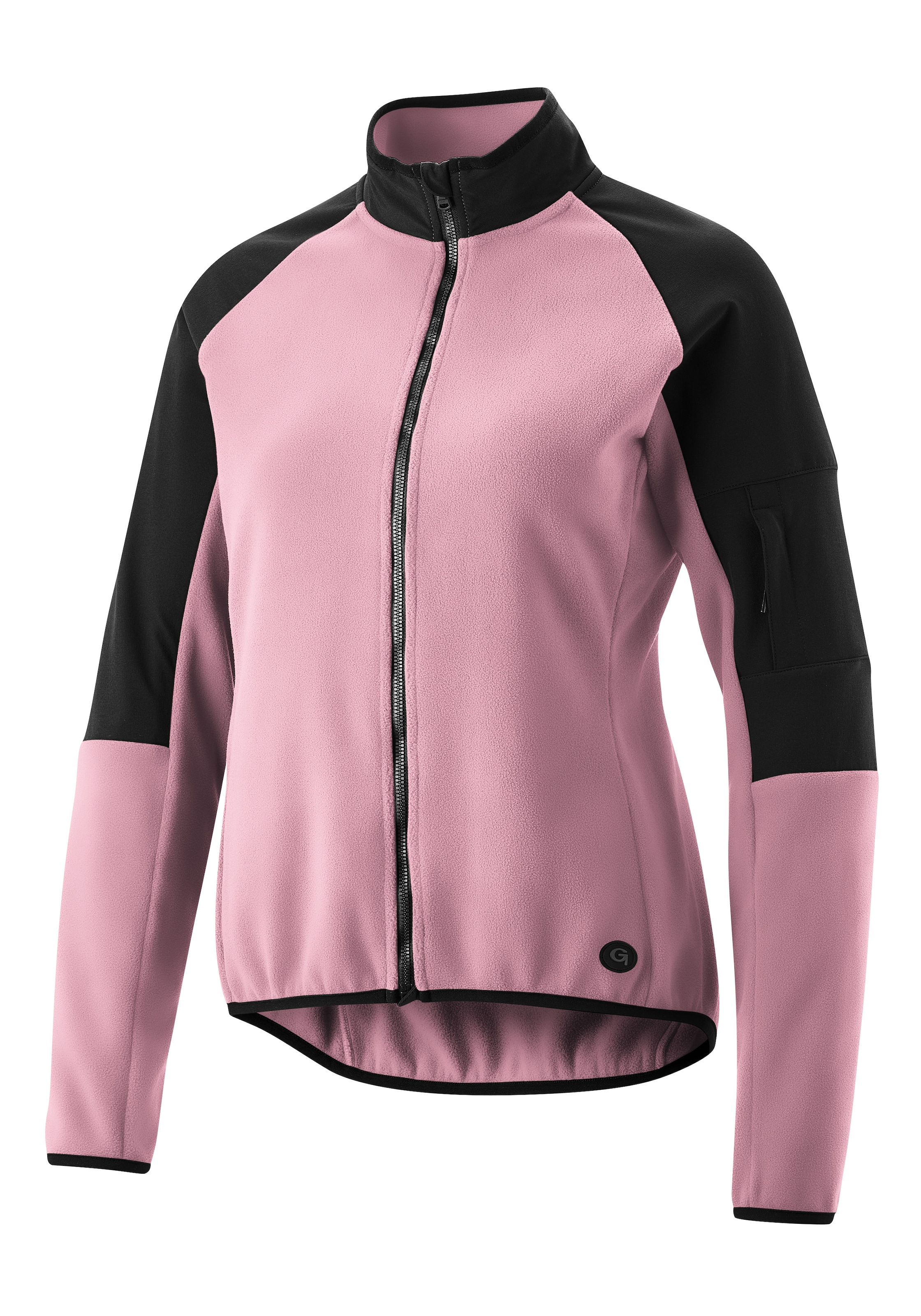 Gonso Radtrikot »Adventure Jersey Fleece W«, Damen Fahrradtrikot langarm, weiches Fleece-Material, Full-Zip Trikot