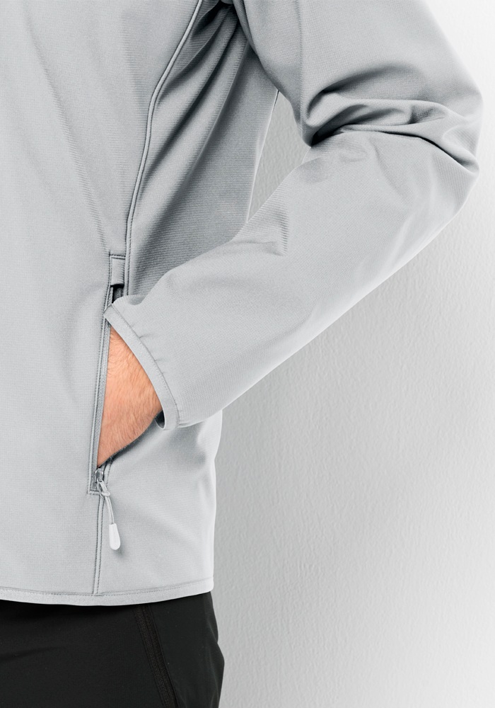 Jack Wolfskin Softshelljacke »BORNBERG HOODY M«, mit Kapuze