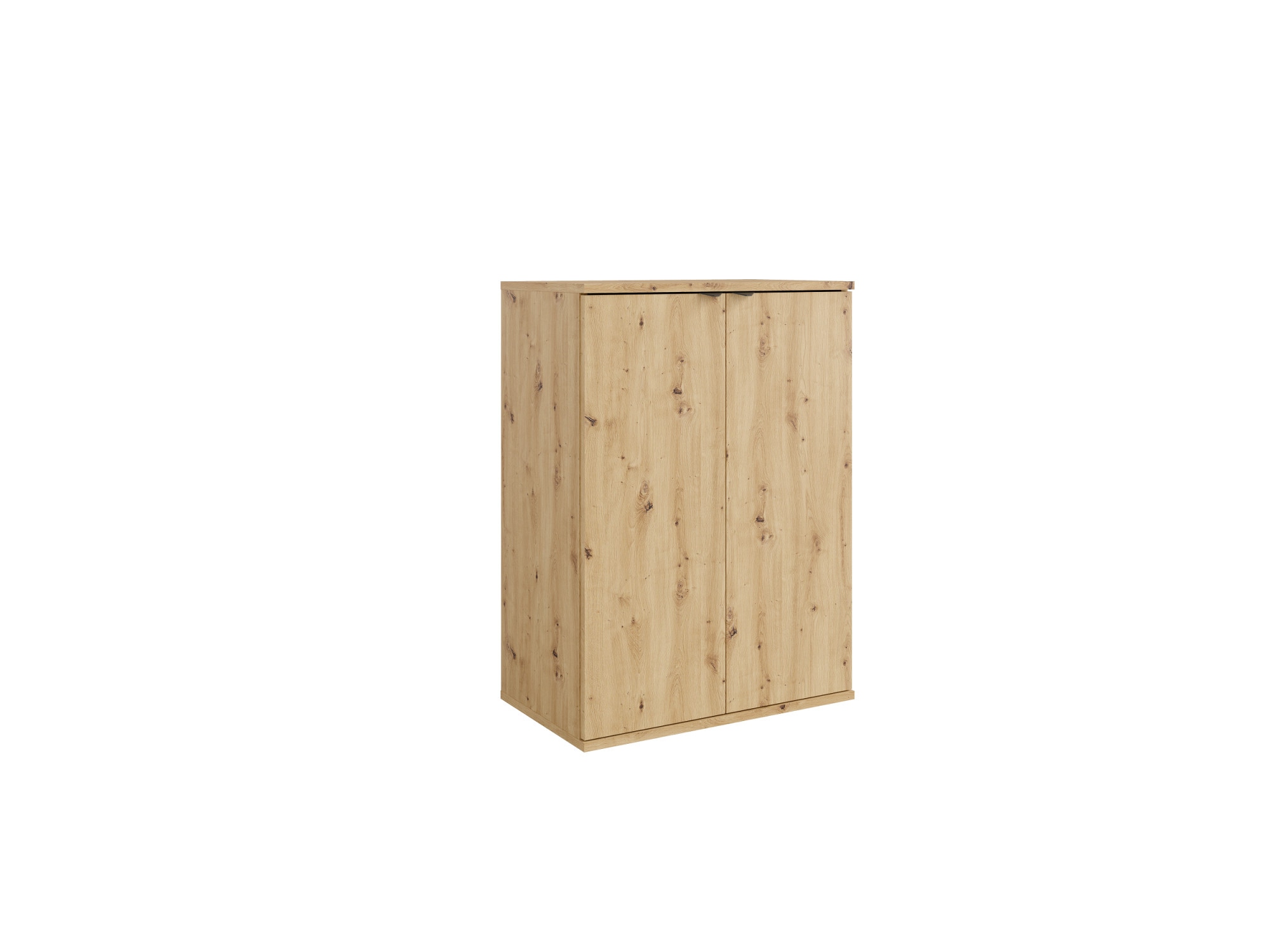 Home affaire Kommode »THALIANA Sideboard mit 2 Türen, modernes Design, Breite 60 cm« Schrank in 3 Farben erhältlich, schwarze Metallgriffe, viel Stauraum