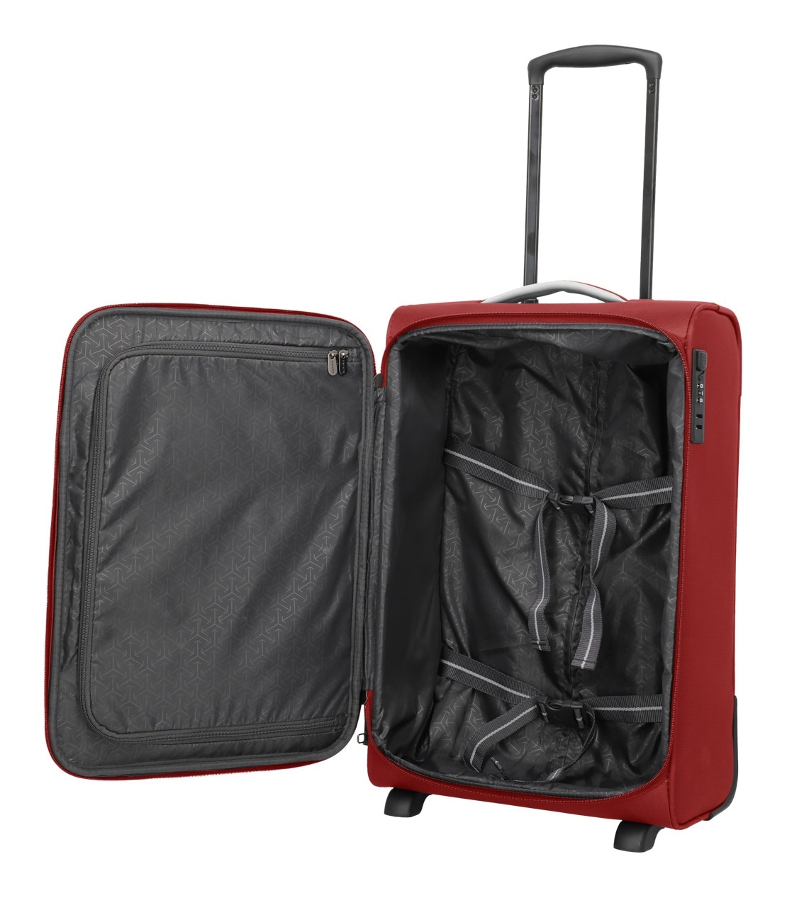 travelite Handgepäck-Trolley »JETPACK Slim 2 Cabin Handgepäck Koffer« 40 l 4 Rollen