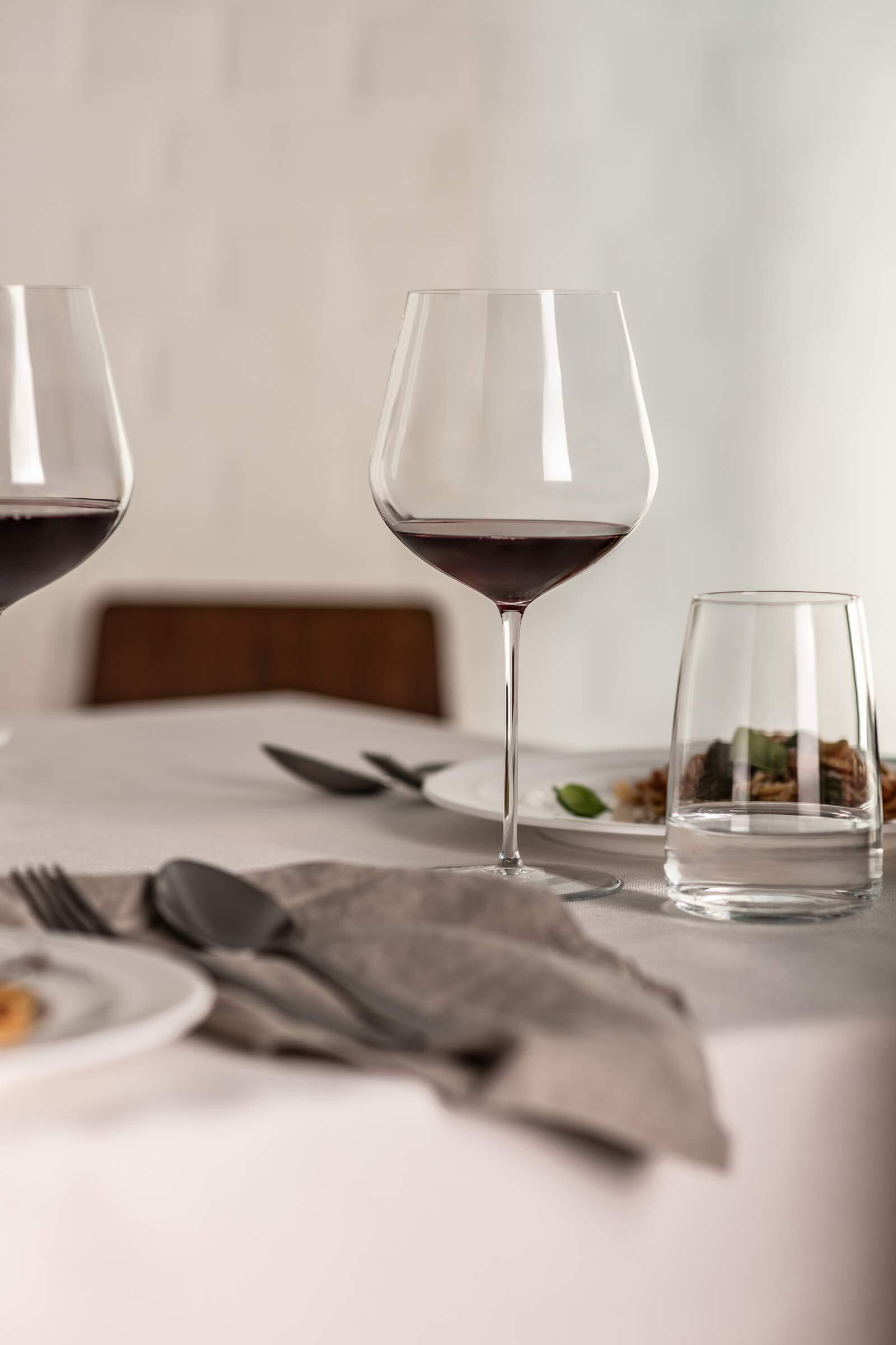 Zwiesel Glas Rotweinglas »Burgunder Rotweingläser VUELO 848 ml 2er Set transparent« Spülmaschinengeeignet