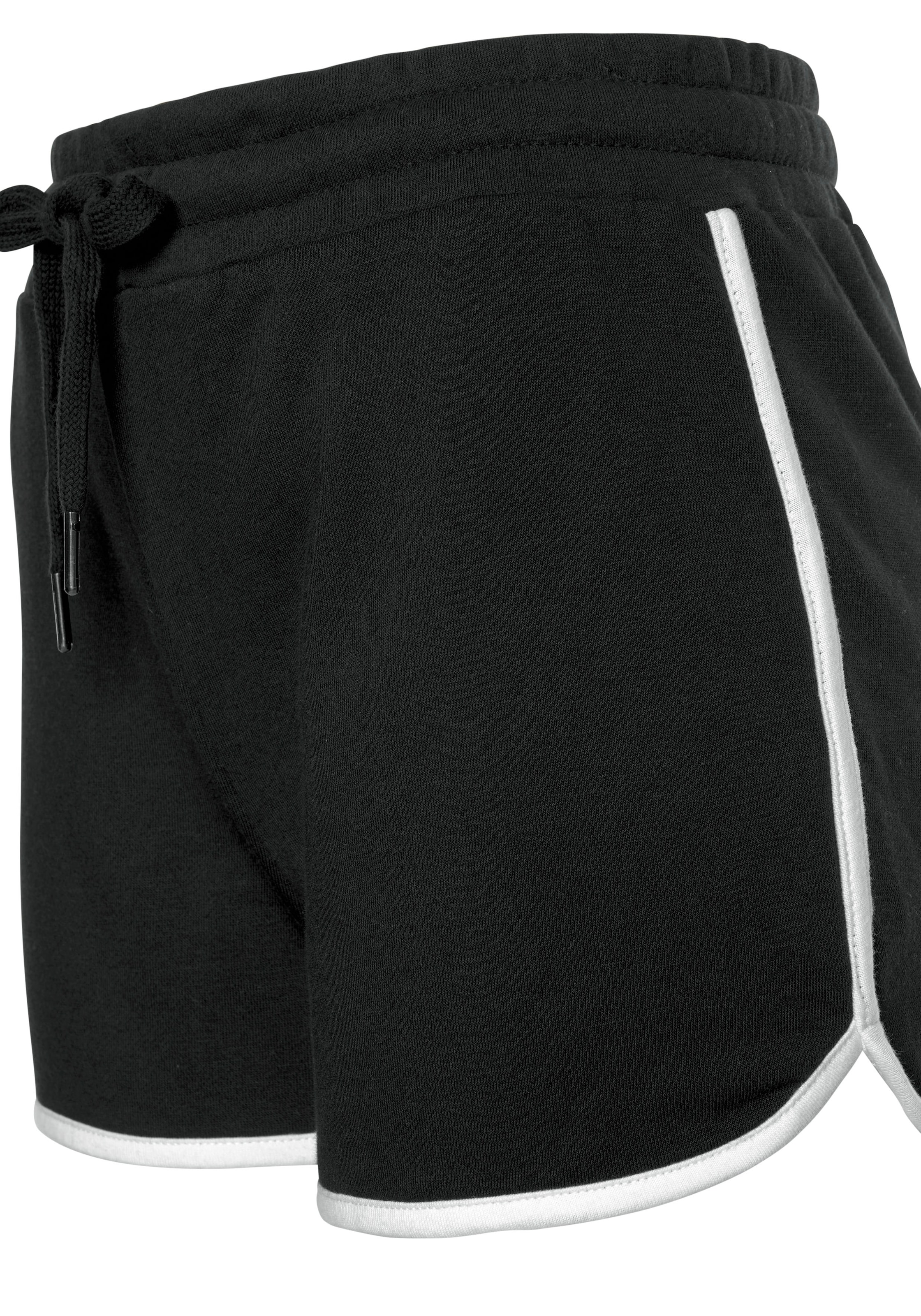 LASCANA Relaxshorts, mit Kontrastpaspeln, Loungewear