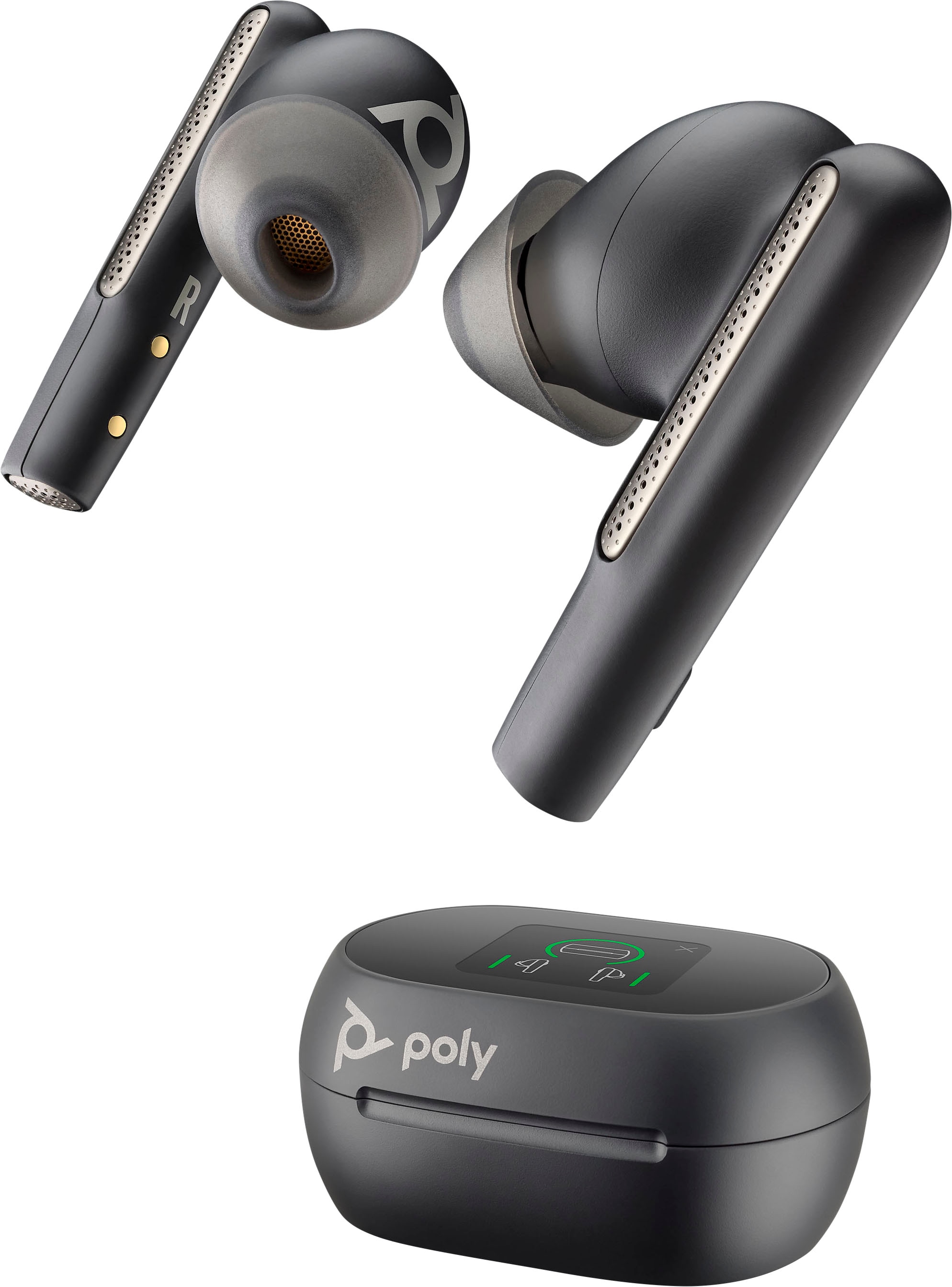 Poly wireless Jahre ➥ UC »Voyager USB-C/A UNIVERSAL (ANC), In-Ear-Kopfhörer | XXL 60+«, Free Garantie Cancelling 3 Noise Active
