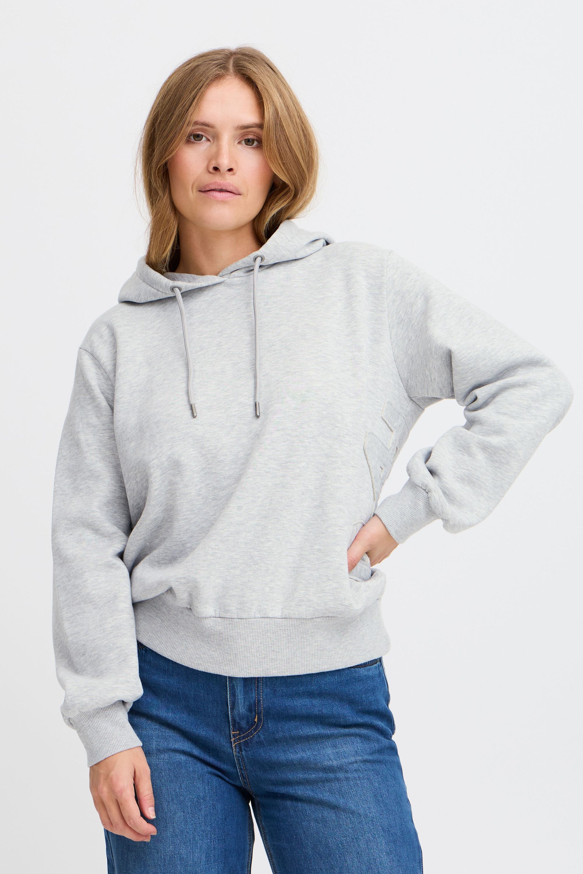 Pulz Jeans Kapuzensweatshirt »Kapuzenpullover PZKRISTEN LS Logo Sweatshirt«