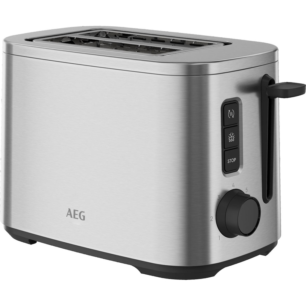 AEG Toaster »T5-1-4ST«, 2 Schlitze, für 2 Scheiben, 800 W