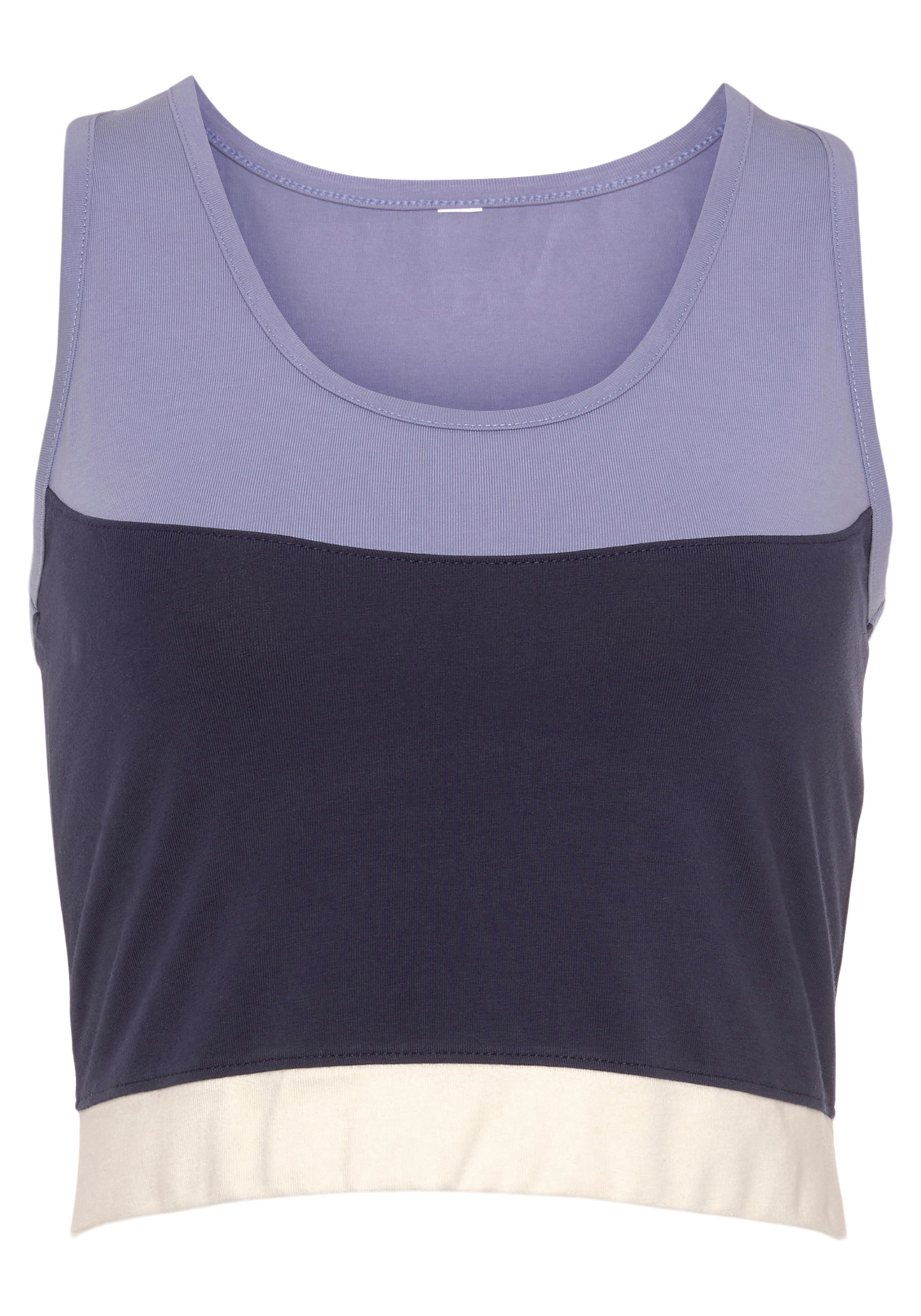 LASCANA ACTIVE Crop-Top, Sporttop mit Cut-Out