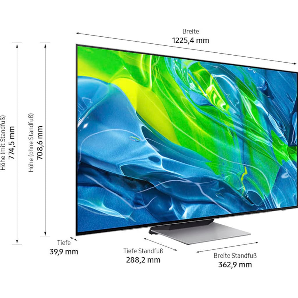 Samsung OLED-Fernseher »55" OLED 4K S95B (2022)«, 138 cm/55 Zoll, 4K Ultra HD, Smart-TV