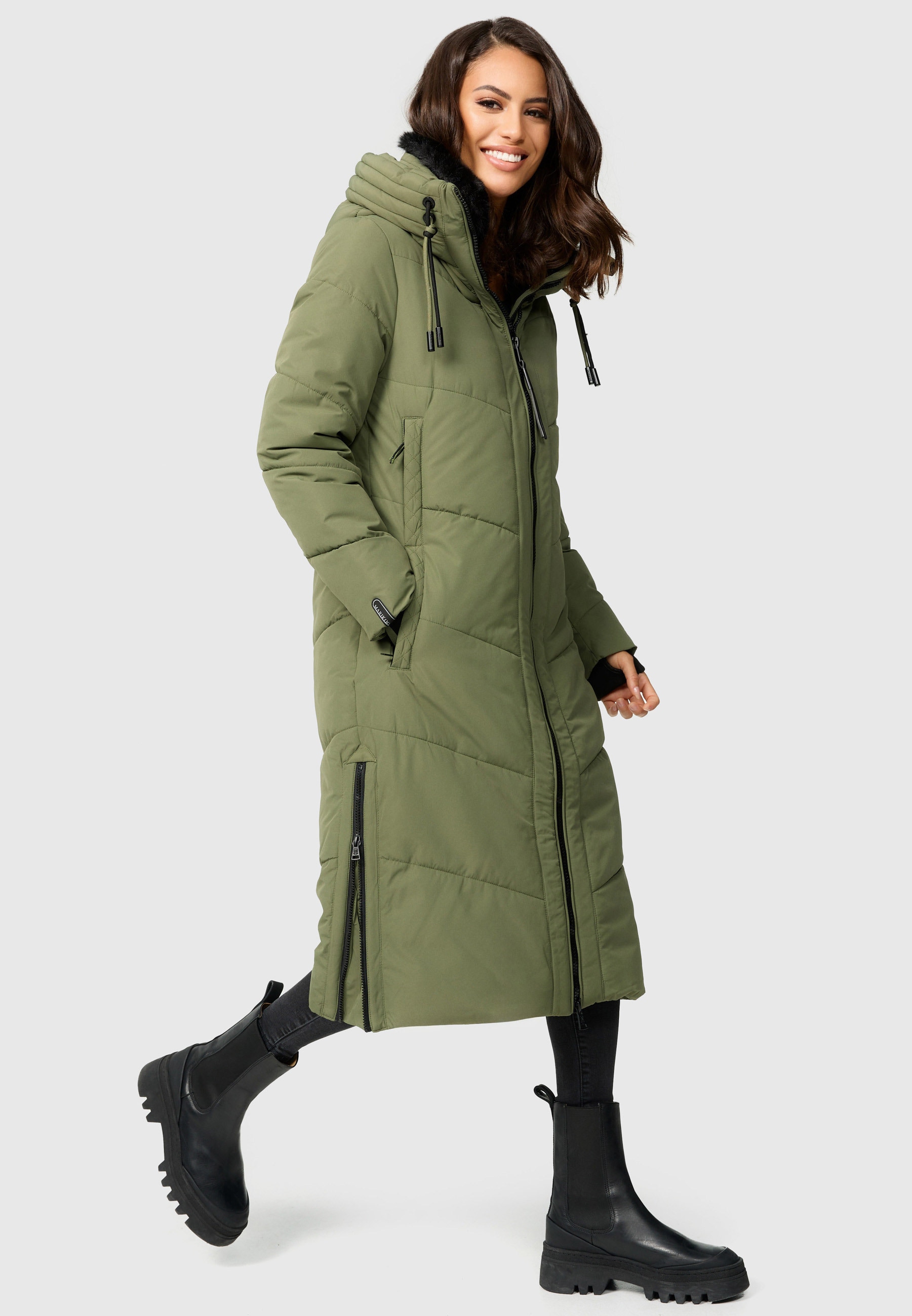 Marikoo Winterjacke »Marikoo Nadaree XVI Damen Winterjacke B979«