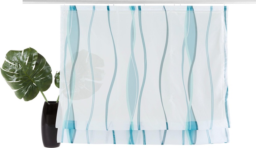 my home Raffrollo »Dimona«, mit Polyester Transparent, online Schlaufen, Voile, kaufen