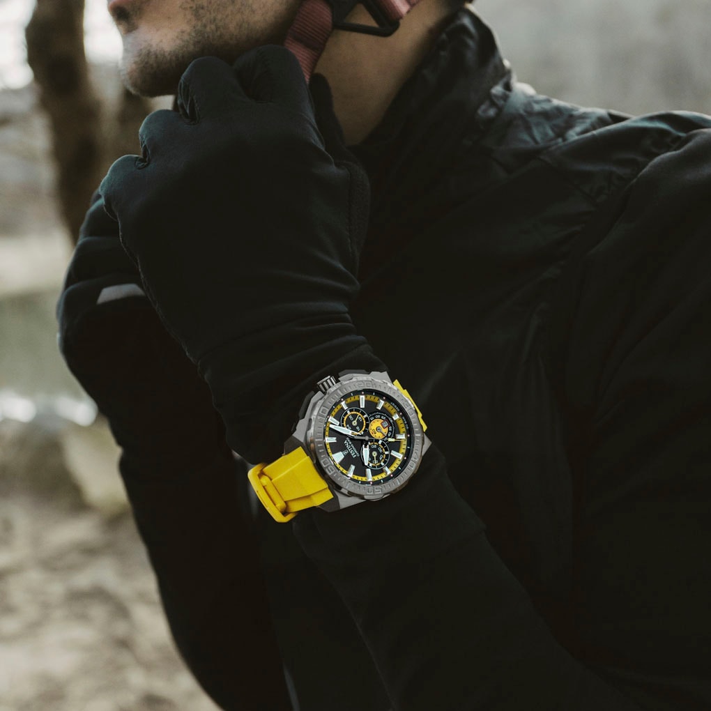 Festina Chronograph »Chrono Bike 2025« Quarzuhr, Armbanduhr, Herrenuhr, analog, Tag, Stoppfunktion