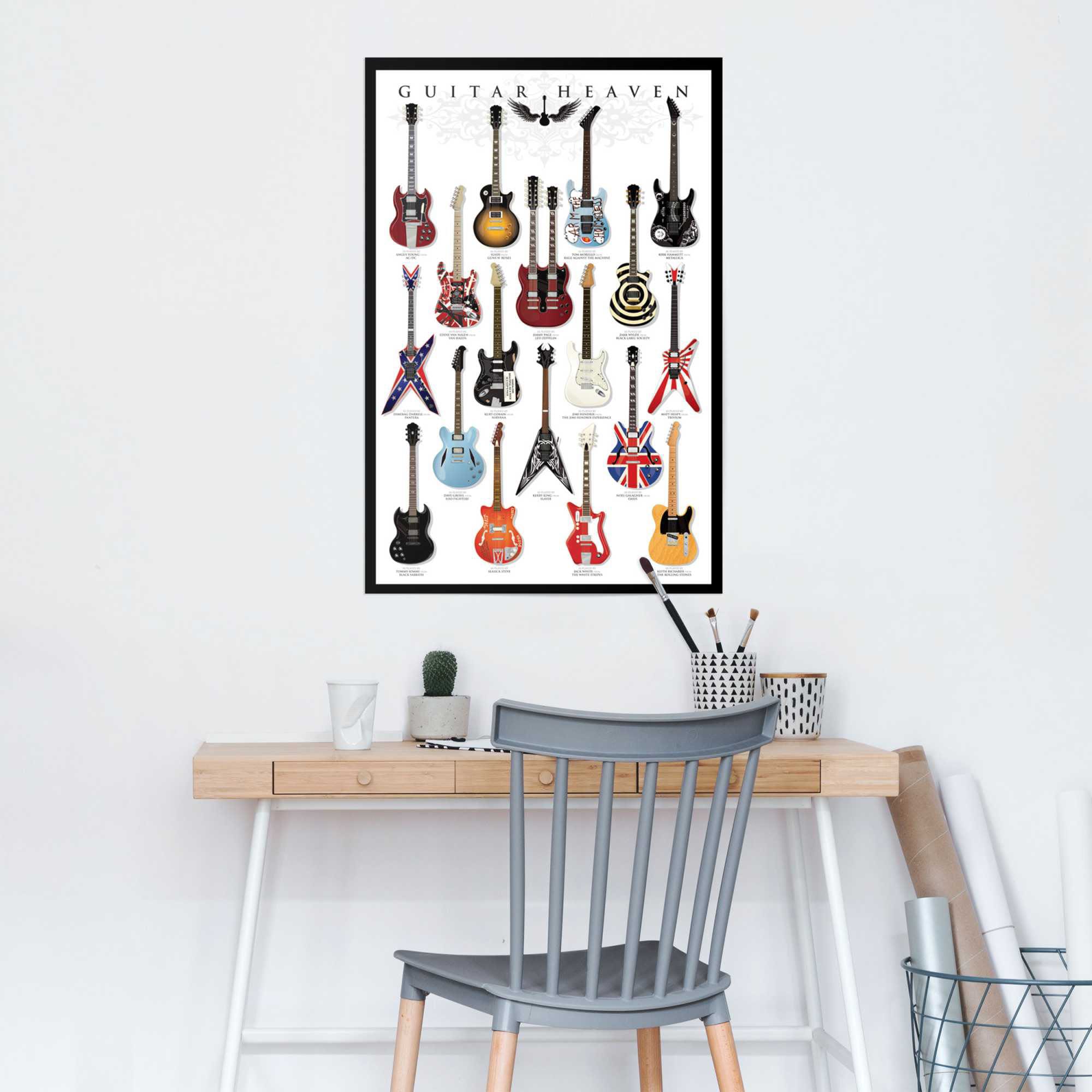 Reinders! Poster »Gitarren Sammlung«, kaufen St.) (1 Raten auf