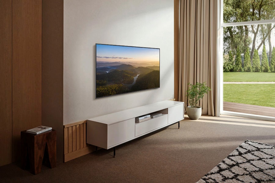 Samsung LED-Fernseher, 214 cm/85 Zoll, 3 Garantie UNIVERSAL ➥ XXL Quantum HDR,Gaming Smart-TV, Hub | Prozessor Jahre 4K,Quantum