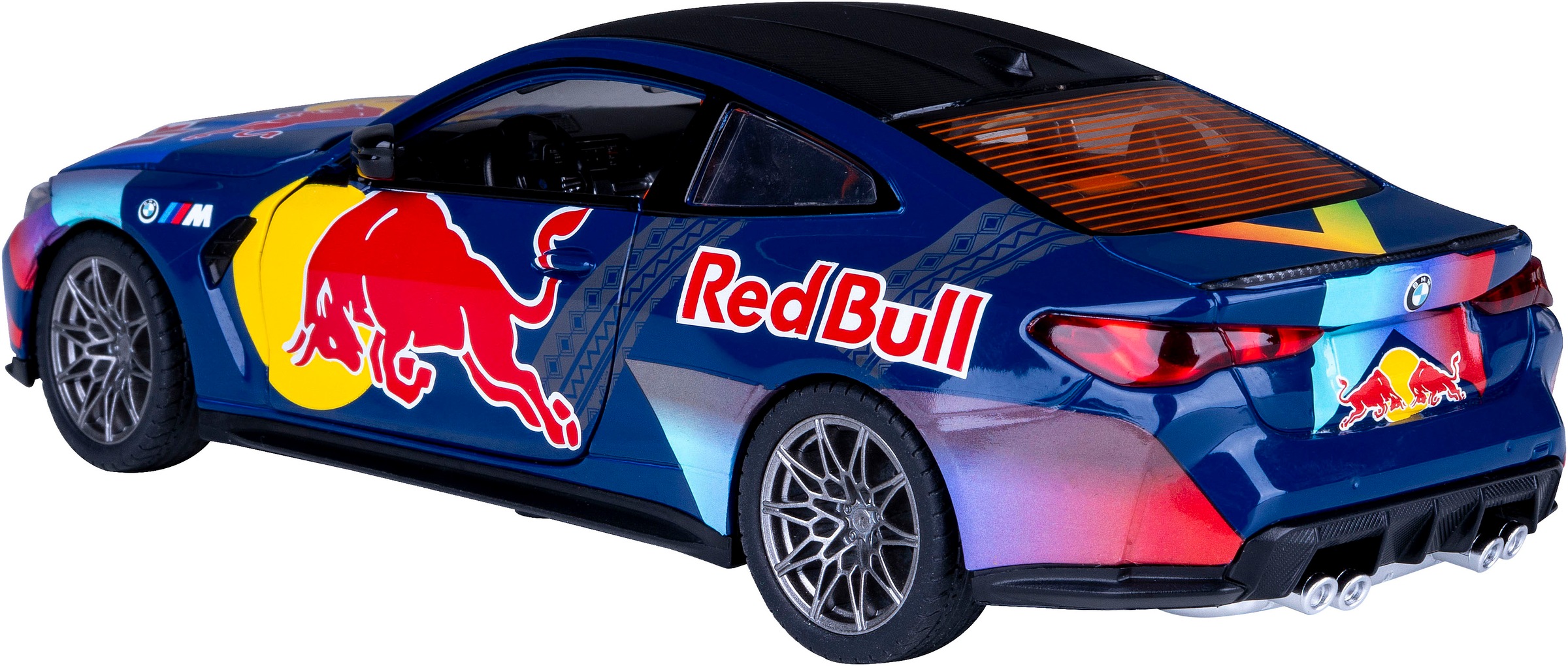 Jamara Spielzeug-Auto »Diecast BMW M4 blau inklusive Batterien« LED Licht; Maßstab 1:24