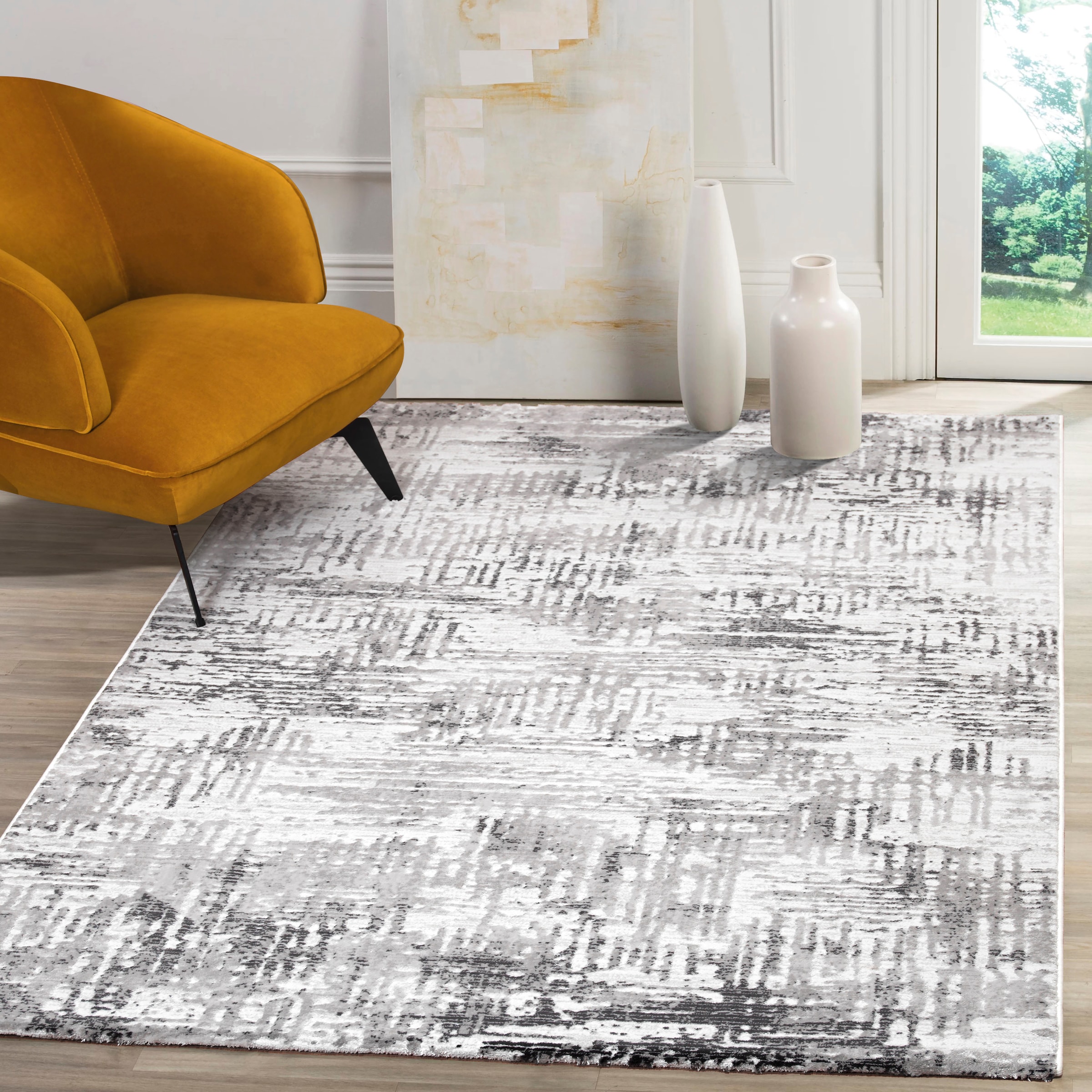 Sanat Teppich »Harmony 3216«, online moderner rechteckig, Wohnzimmer kaufen Kurzflorteppich, weicher