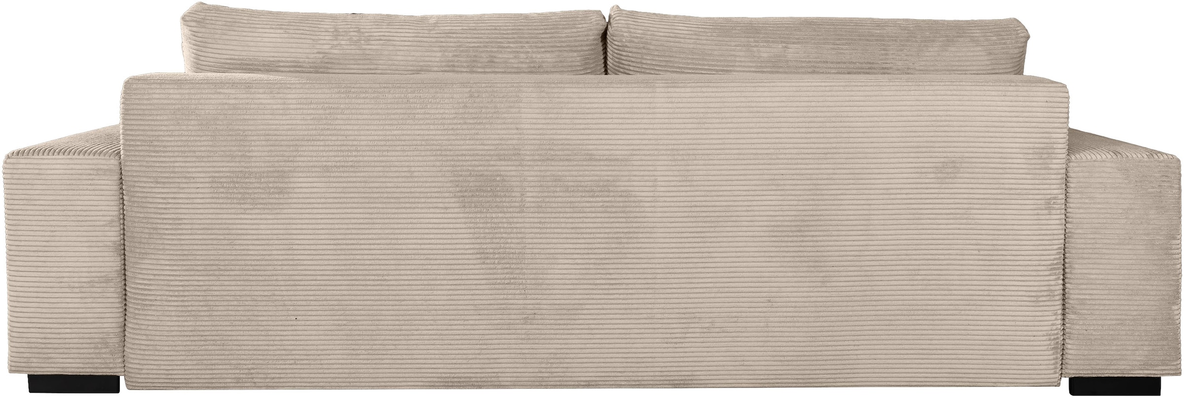 COLLECTION AB Schlafsofa »Kreta, B: 248 cm, Liegefl. 137x195 cm« Bettfunktion, Bettkasten & 2 Zierkissen, optional mit Topper