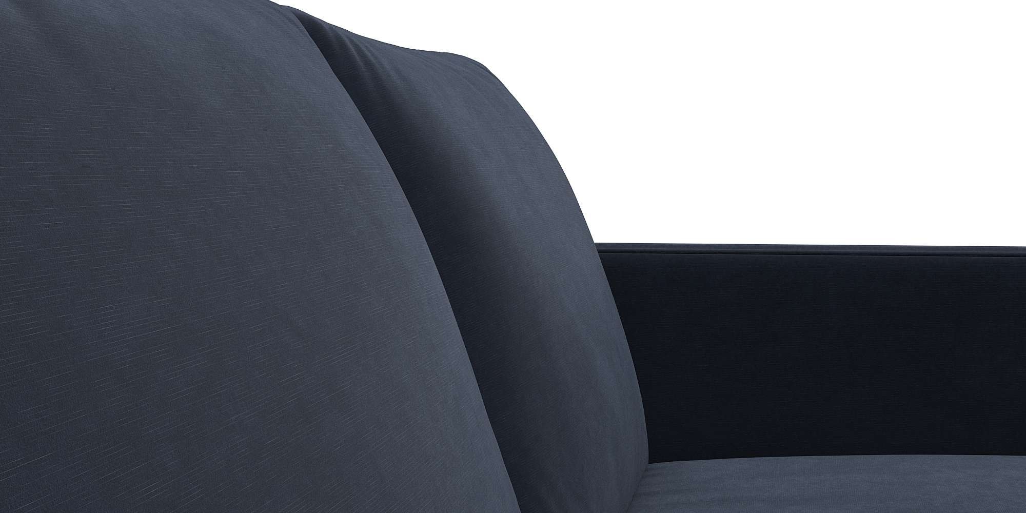 FLEXLUX Ecksofa »Fiore, L-Form, bequem und komfortabel durch hochwertigem Sitzaufbau«, schmale Armlehnen, Kaltschaum, Füße Alu+schwarz