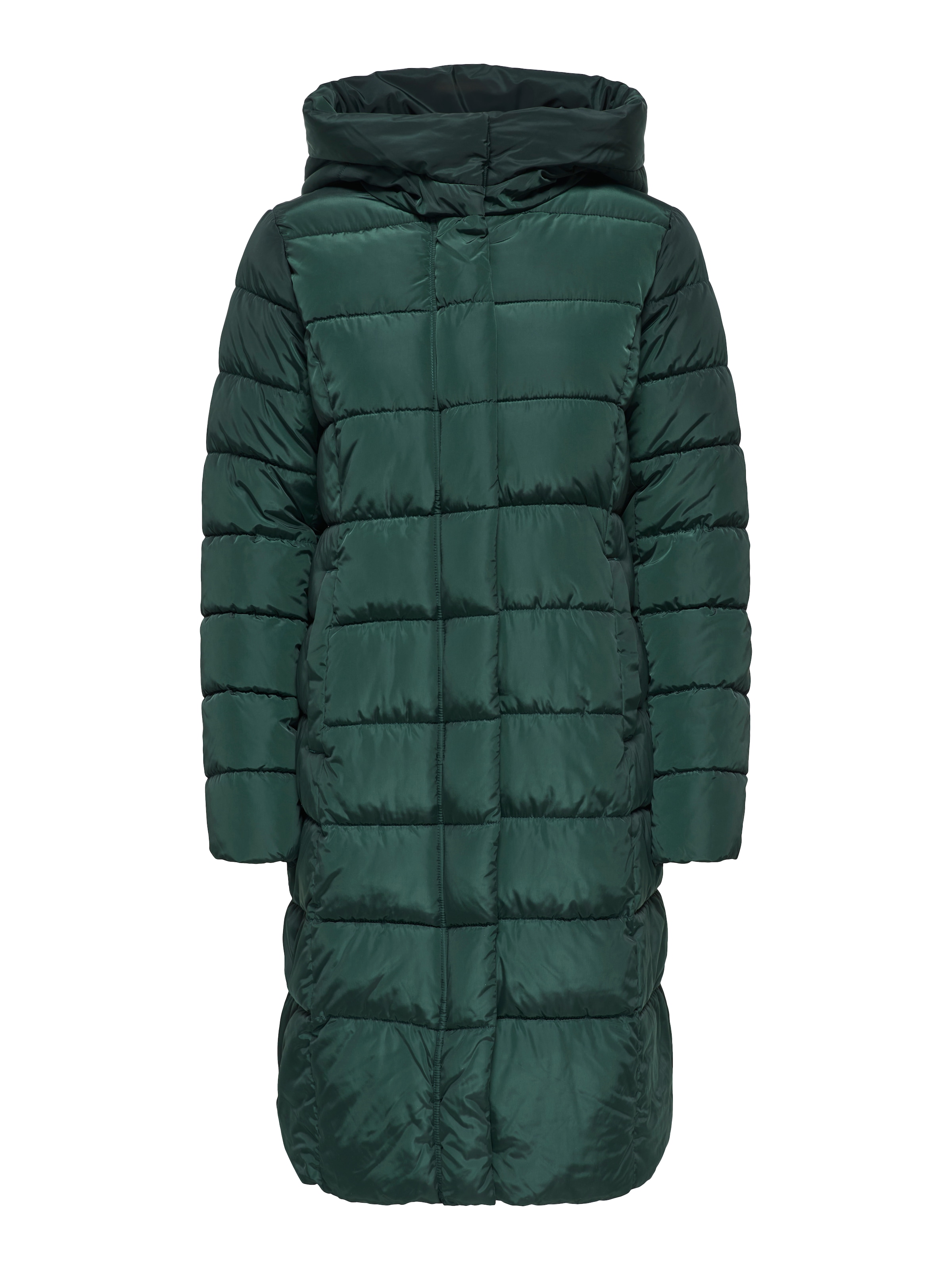 ONLY Steppmantel »ONLTINA – Puffermantel mit Premium-Füllung und verdecktem Zipper« regular fit, casual, Steppware, Kunstfaser, hochschließend