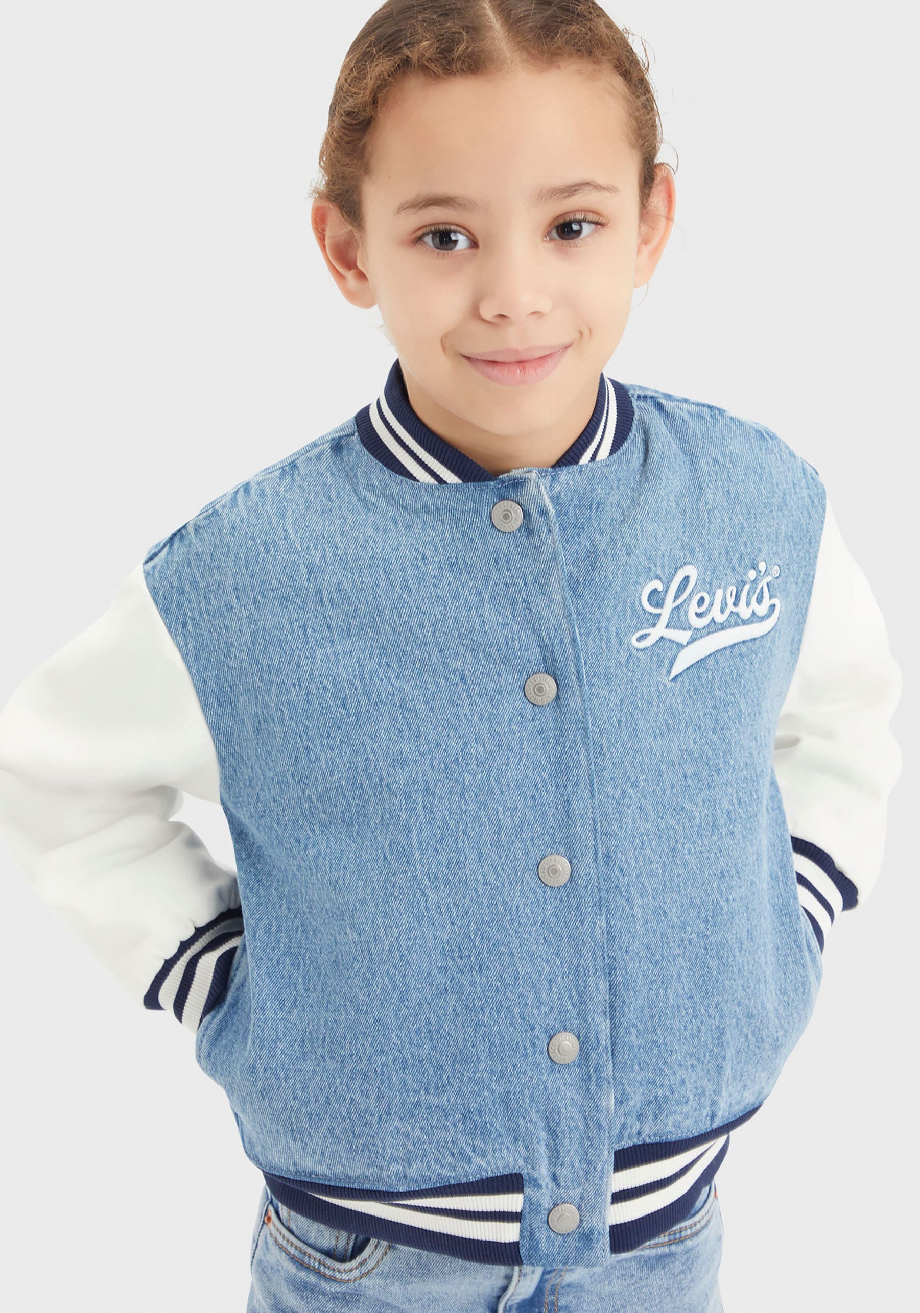 Levi's® Kids Bomberjacke »LVG DENIM BOMBER JACKET«, for GIRLS