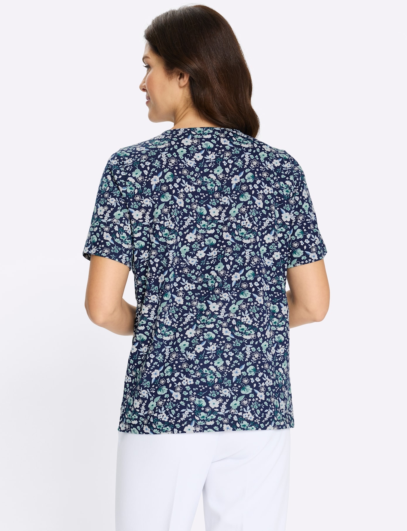 Classic Basics Rundhalsshirt »Longshirt«, 1 tlg.
