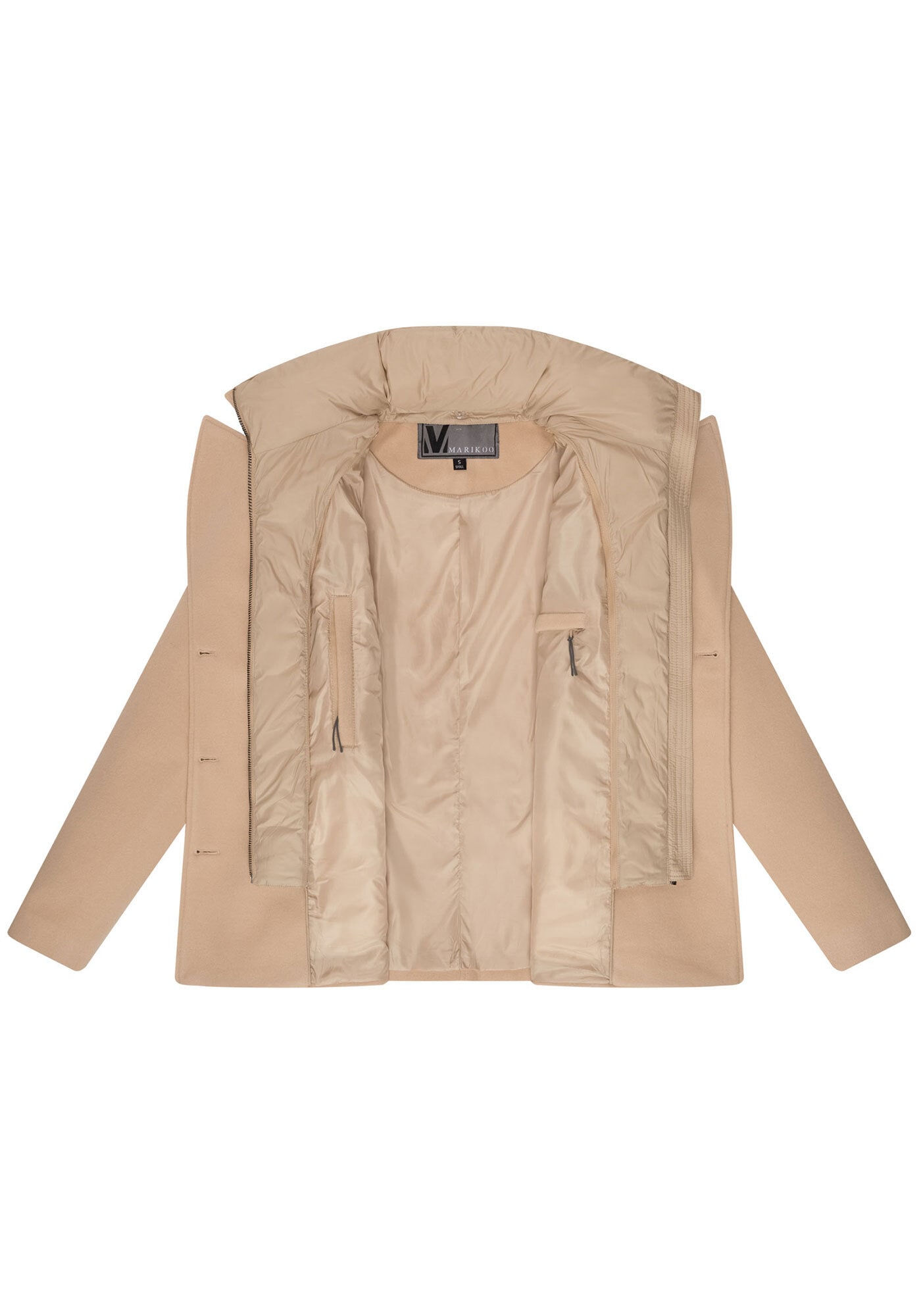 Marikoo Winterjacke »Marikoo Aylaraa Damen Winter Kabanjacke N044«