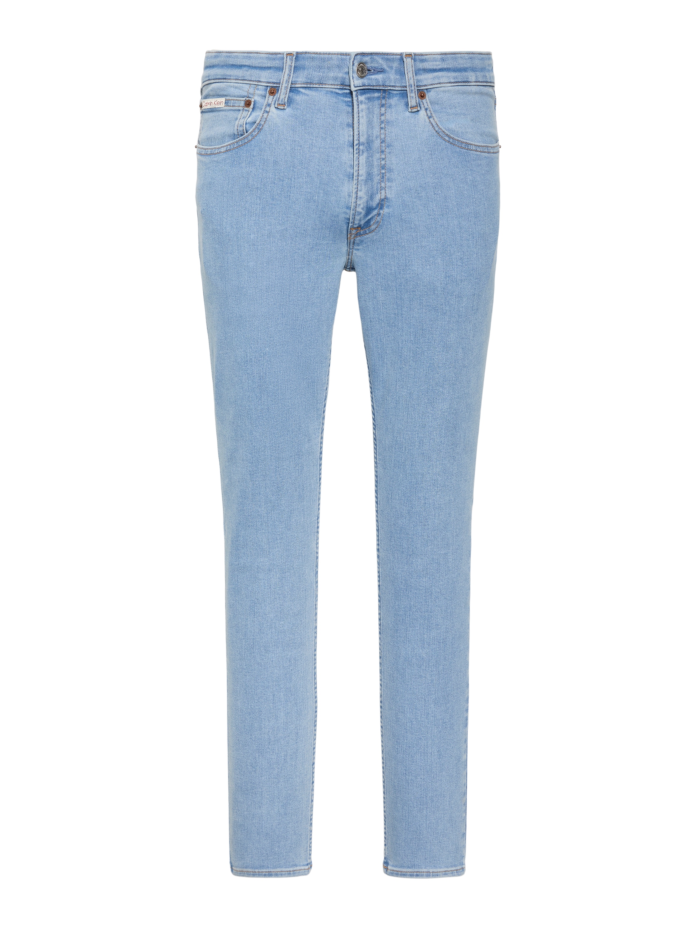 Calvin Klein Jeans Skinny-fit-Jeans »SKINNY« mit Leder-Badge