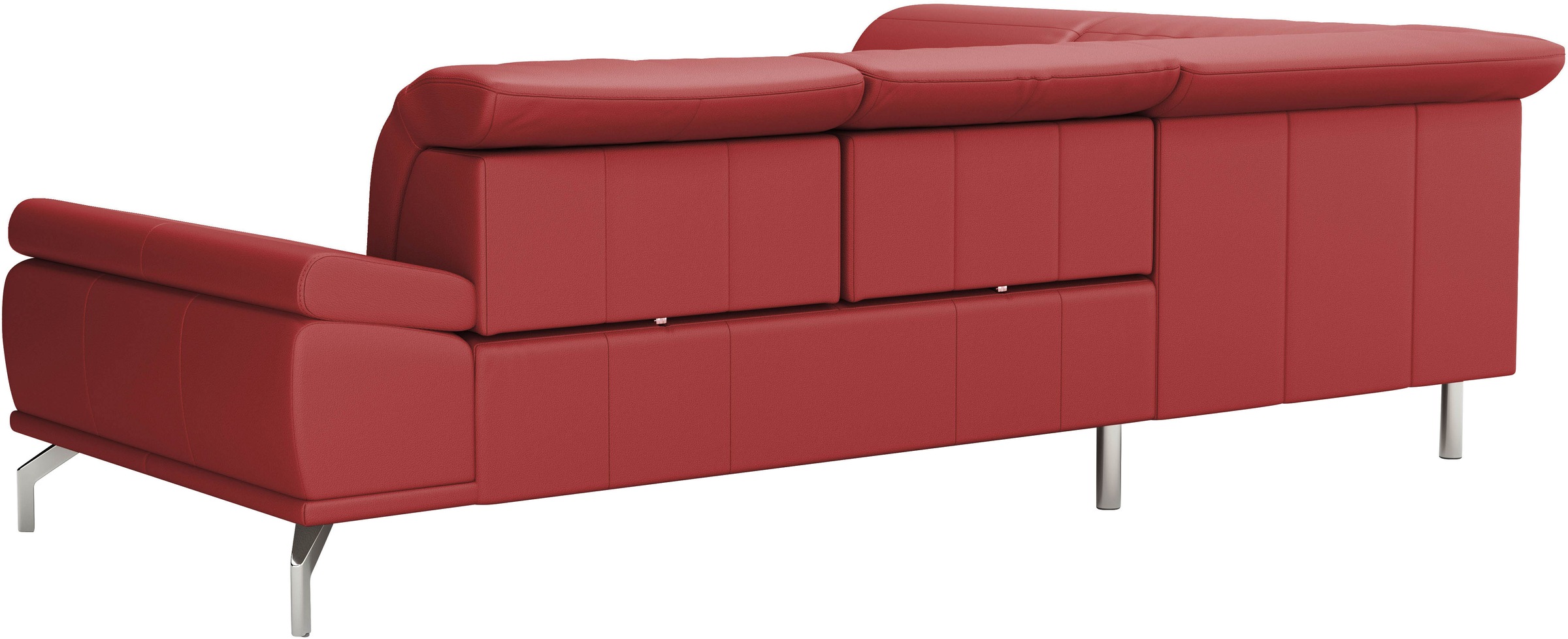 Places of Style Ecksofa »Caluna«, Inkl.Sitztiefenverstellung, wahlweise mit Kopf- und Armteilverstellung