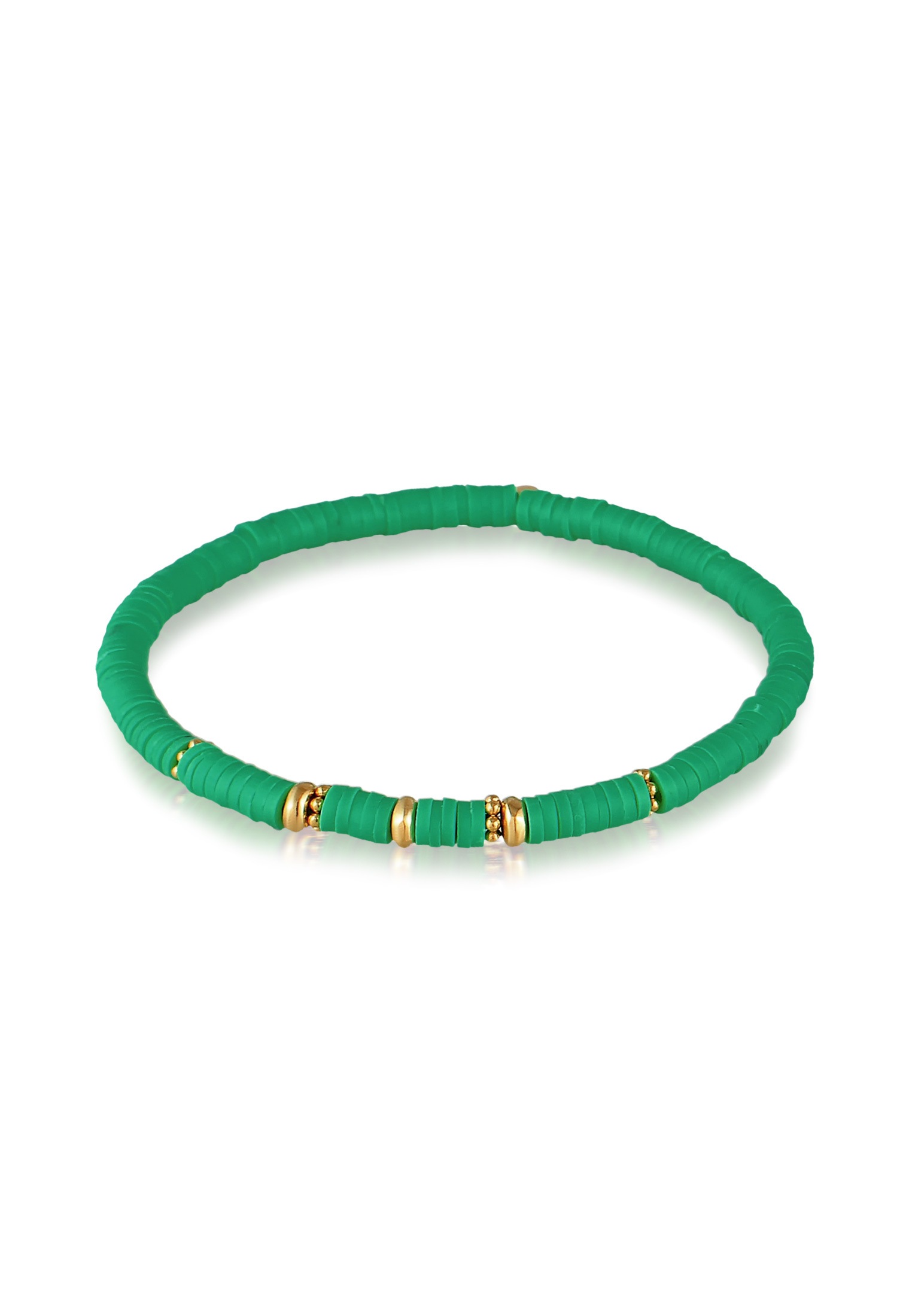 Elli Armkette »Armband Heishi Perlen Beads 925 Silber«