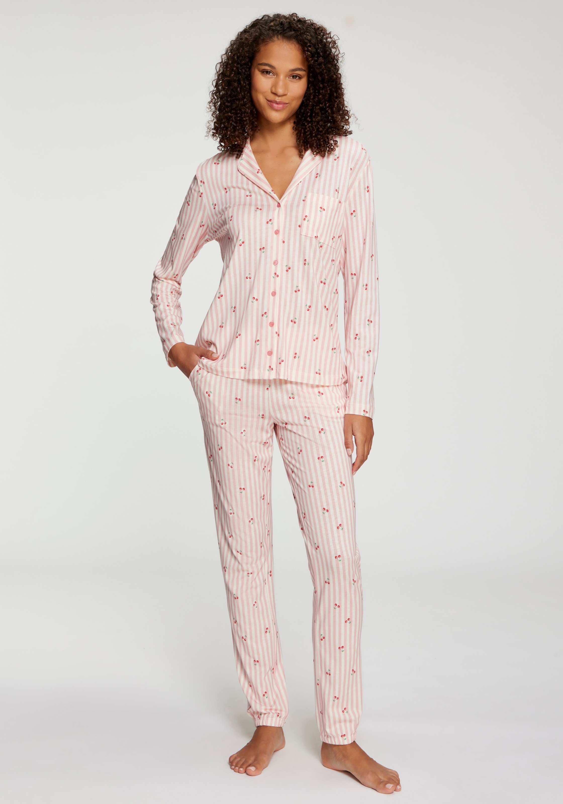 Vivance Dreams by Lascana Pyjamahose  in schmaler Form