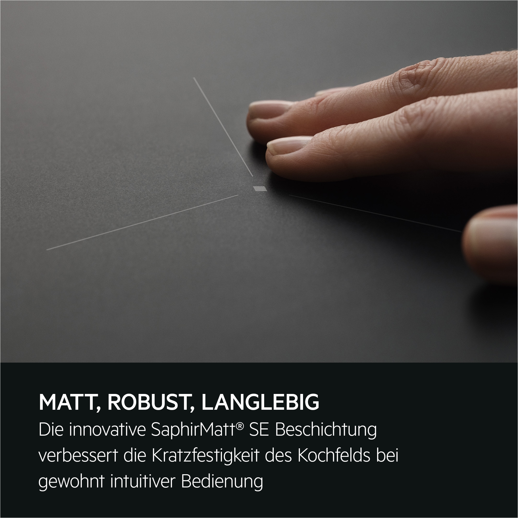 AEG Induktions-Kochfeld »TO641A0AIT«, Kratzresistente SaphirMattSE-Oberfläche, Made in Germany, Powerboost