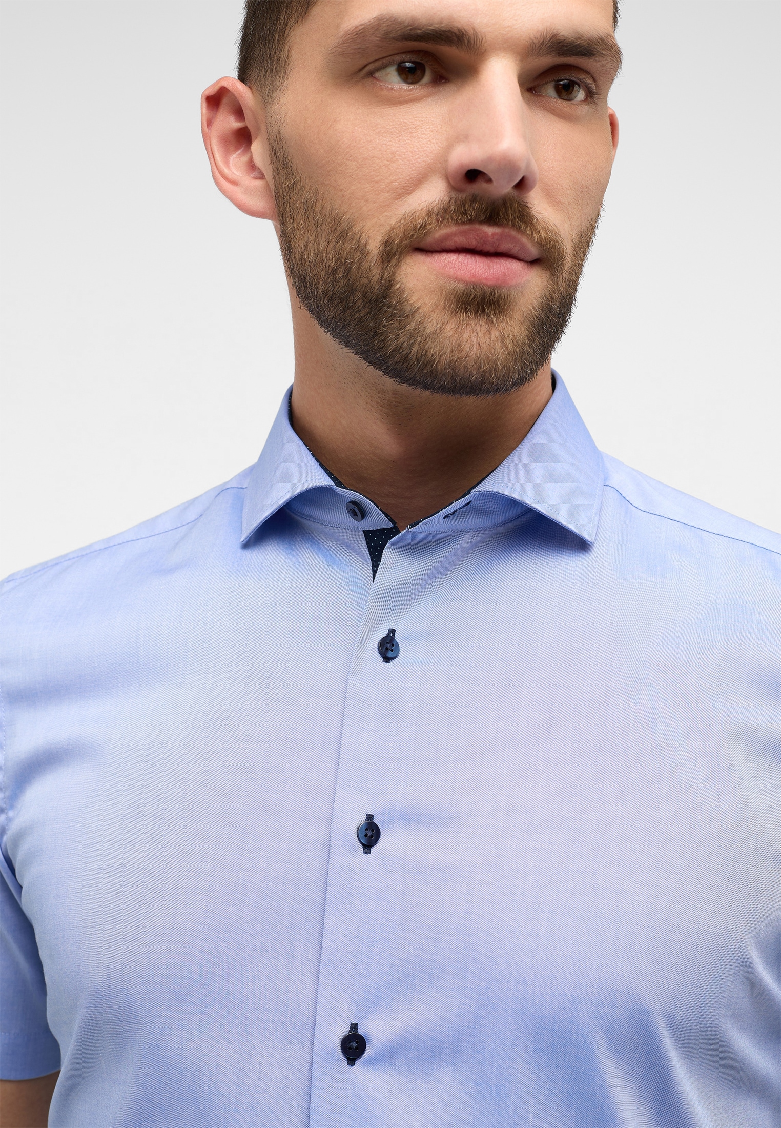 Eterna Kurzarmhemd »SLIM FIT«, NON IRON (bügelfrei)