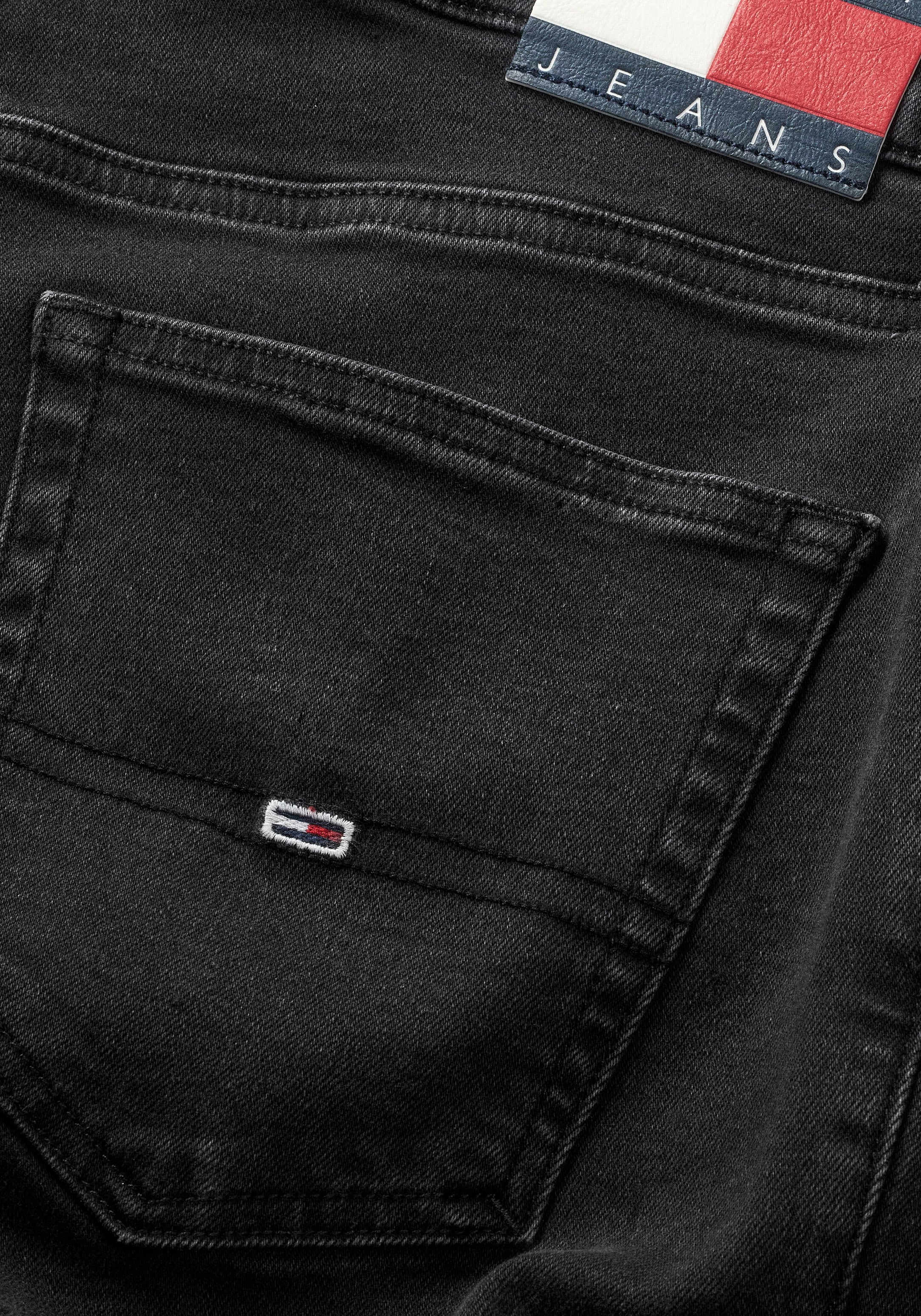 Tommy Jeans Slim-fit-Jeans »Austin Slim Tapered«, zum Knöchel hin schmaler werdende Jeans mit mittlerer Leibhöhe